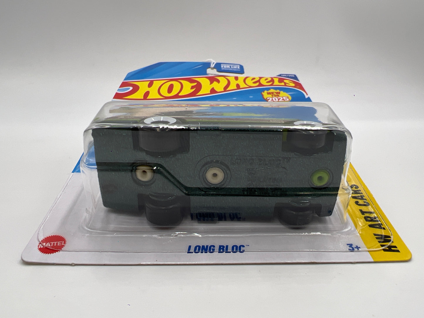 2025 Hot Wheels L Case Art Cars #135 Long Bloc Green