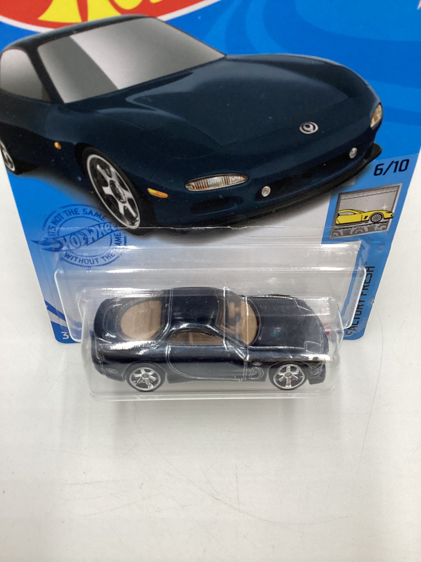 2021 Hot Wheels Super Treasure Hunt 95 Mazda RX-7 Black W/Protector