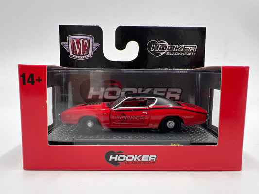 2025 M2 Machines Detroit Muscle 1971 Dodge Charger Super Bee Red Hooker Blackheart R87