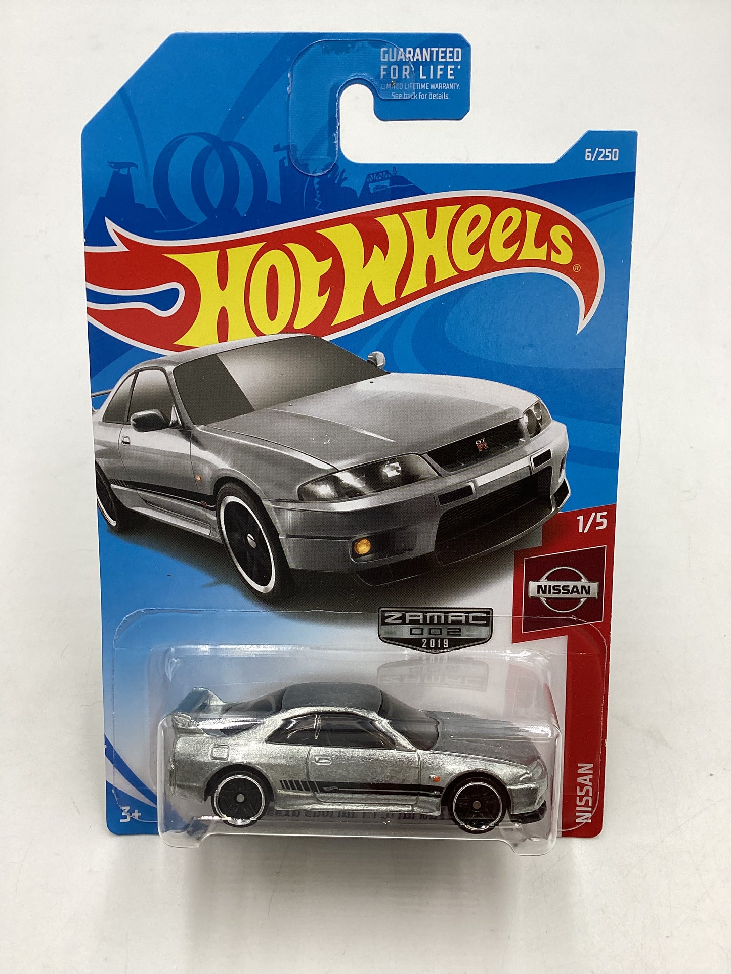 2019 Hot Wheels #006 Zamac Nissan Skyline GT-R R33 (BCNR33)