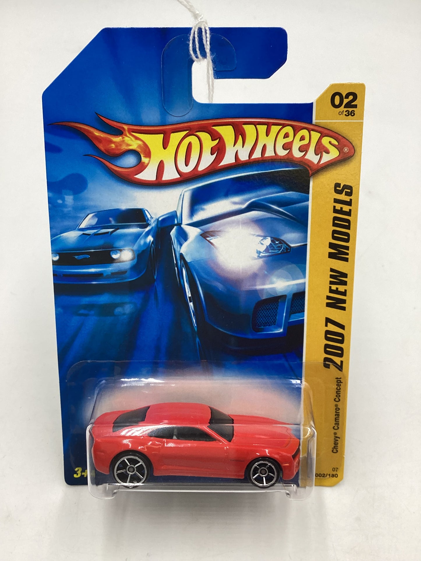 2007 Hot wheels New Models #002 Chevy Camaro Concept Red 17H