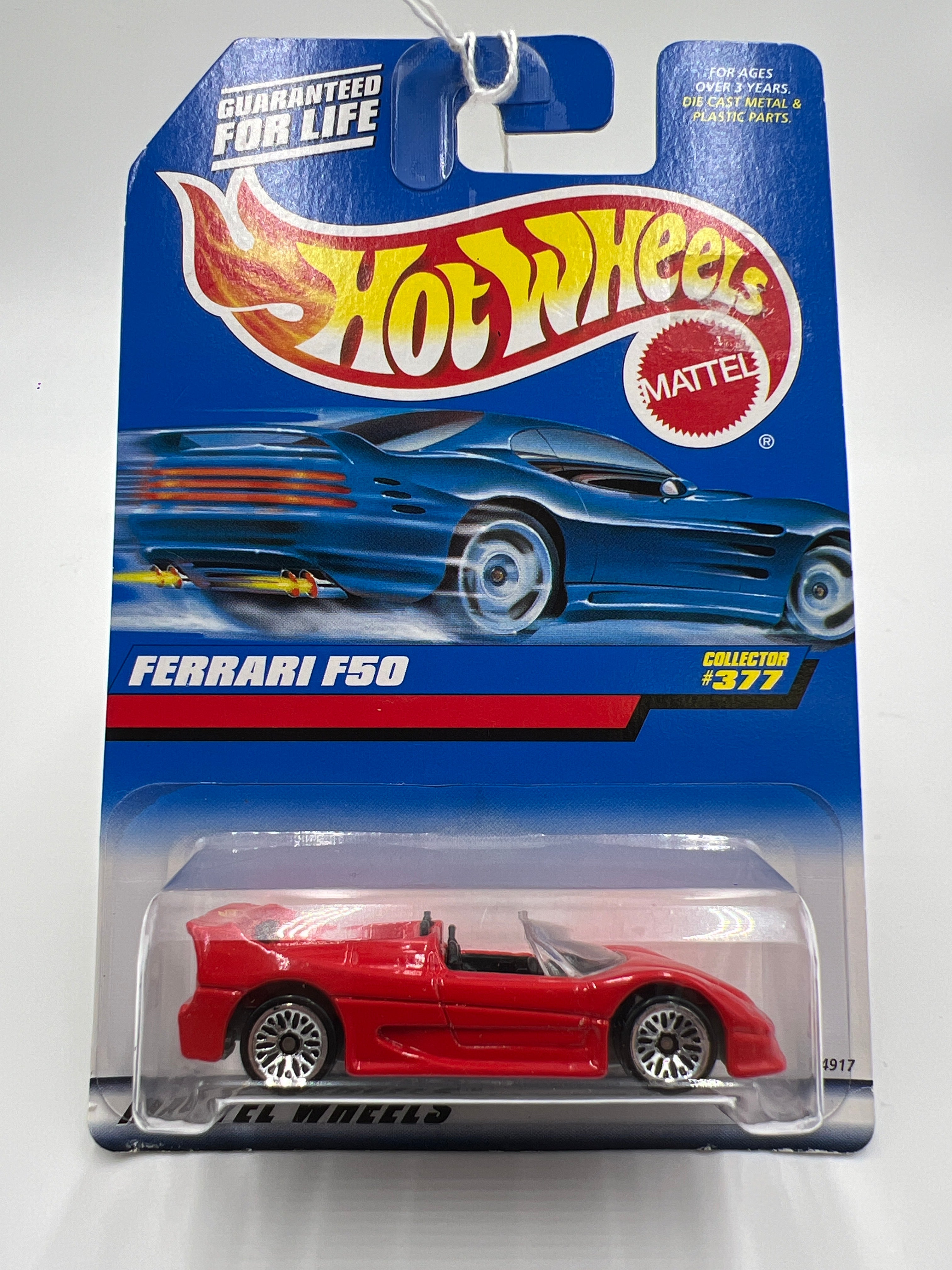 1997 Hot Wheels Collector #377 Ferrari F50 Red (SR) – carolinasdiecast