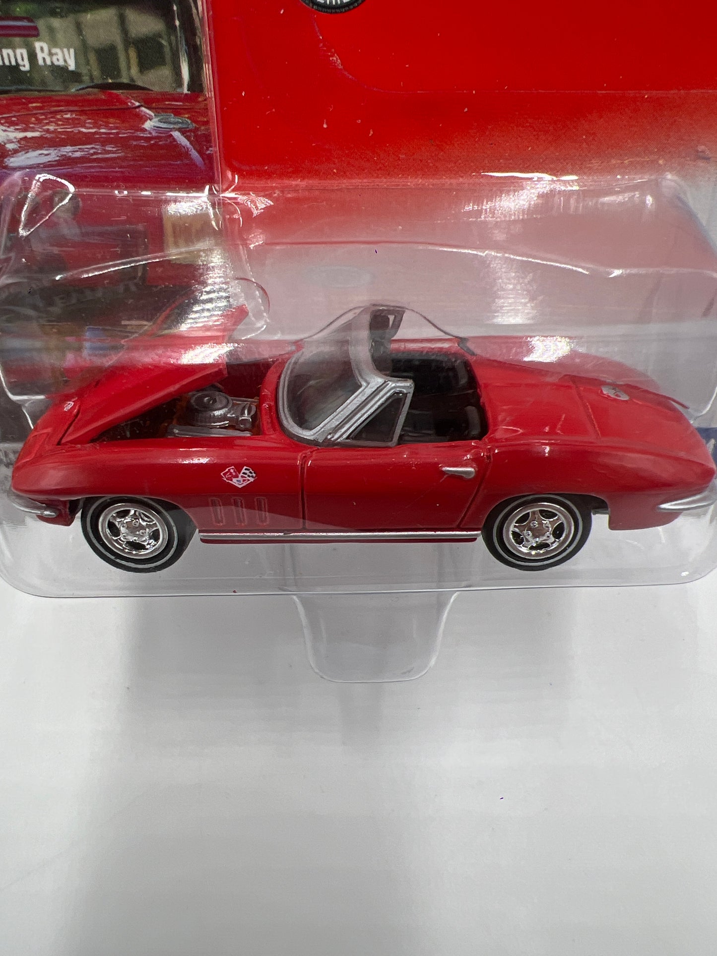 Johnny Lightning Vette 1966 Corvette Red 219E