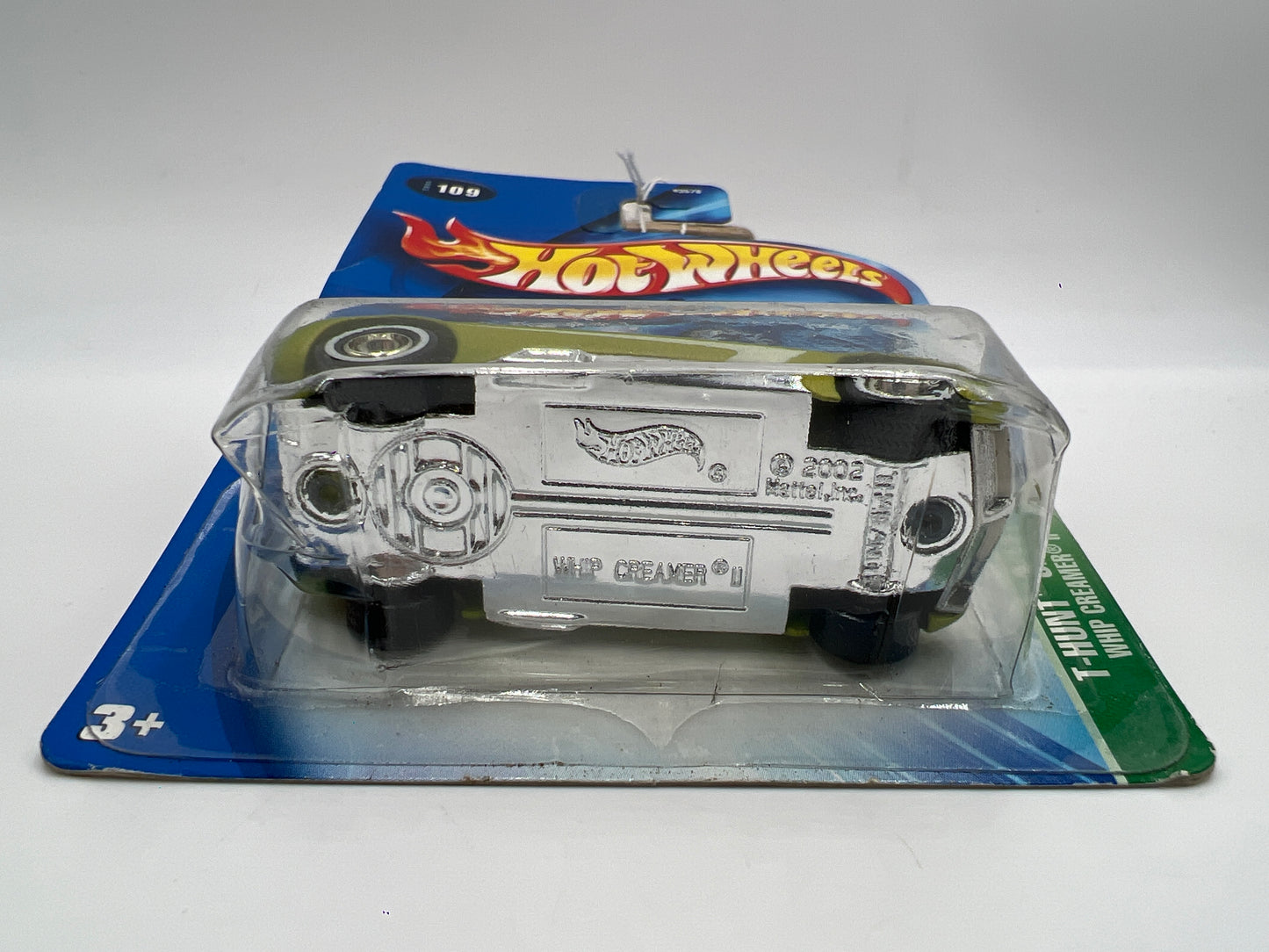 2004 Hot Wheels Treasure Hunt #109 Whip Creamer II Green W/Real Riders Bad Blister 282D