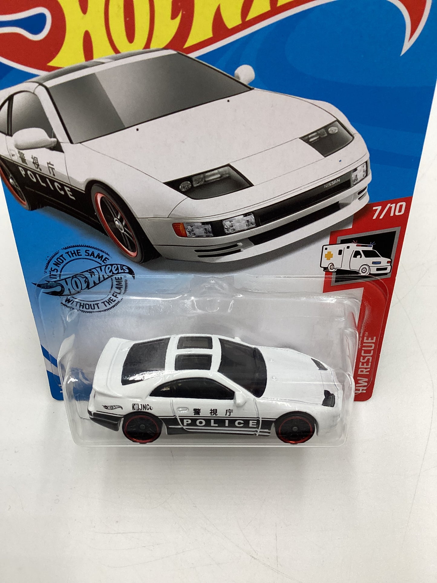 2020 Hot Wheels HW Rescue #187 Nissan 300ZX Twin Turbo Police 82G