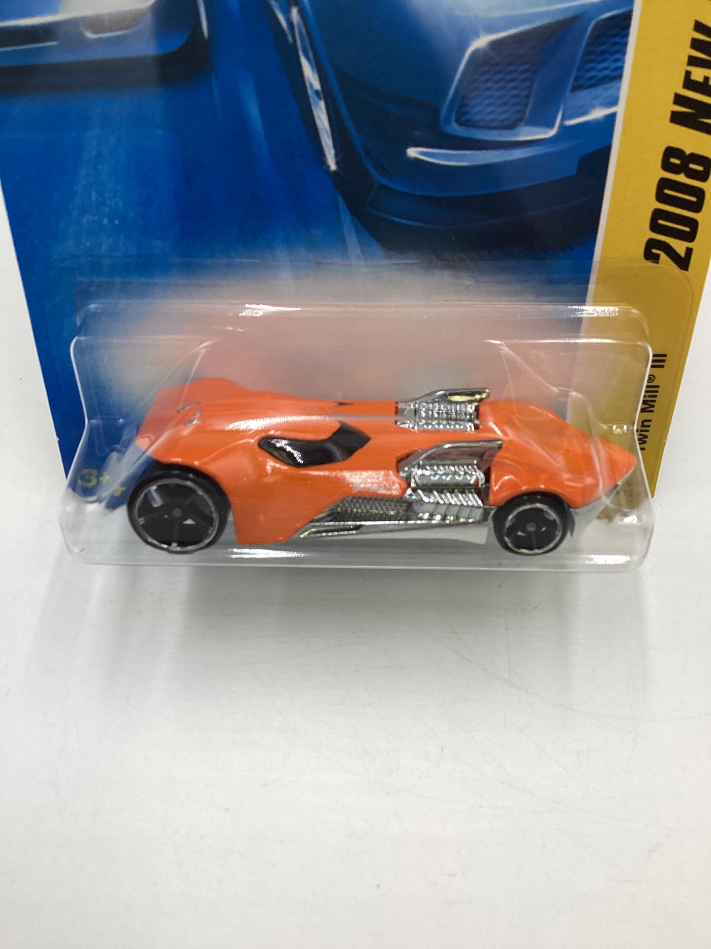 2008 Hot Wheels New Models #40 Twin Mill III Orange 116A