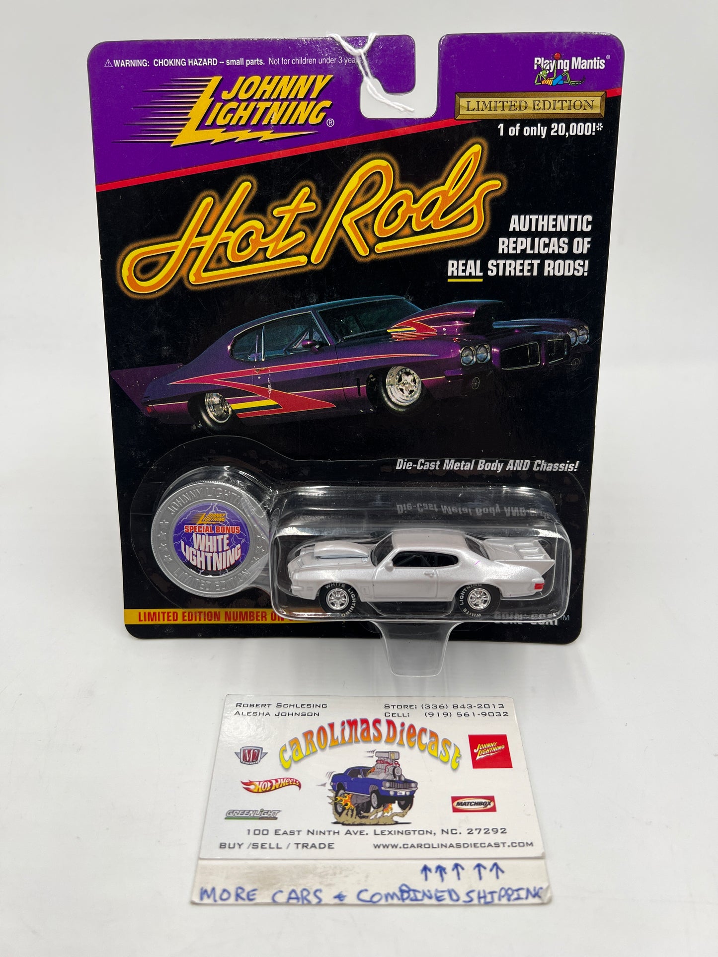 Johnny Lightning White Lightning Chase Hot Rods #251 Goin Goat White