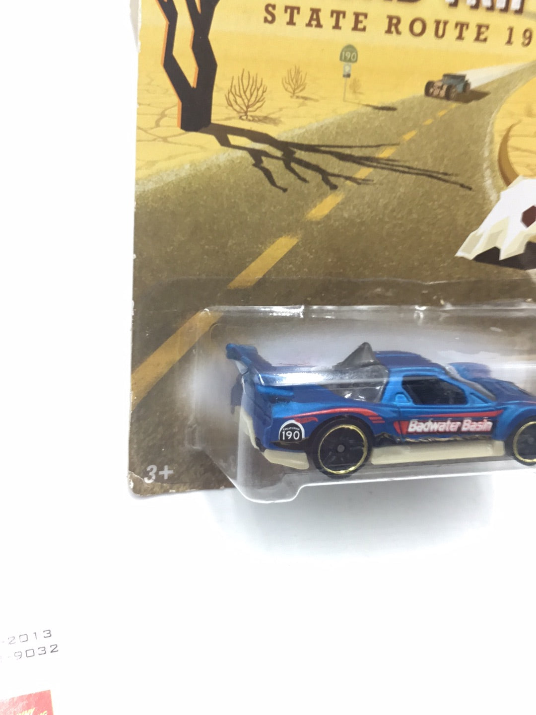 Hot Wheels Road Trippin Acura NSX #32 (Bad Card) Y4