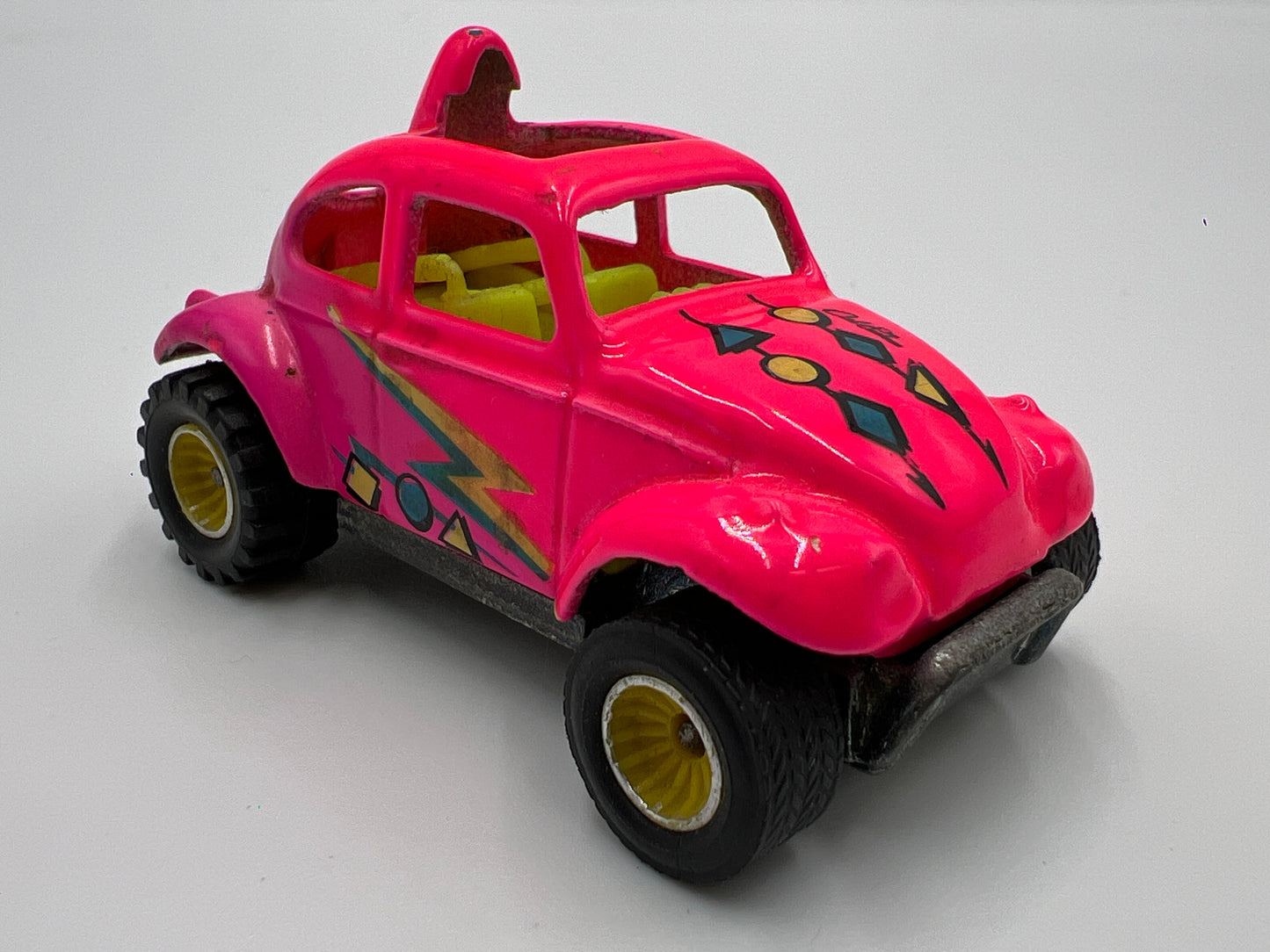 Hot Wheels 1/64 Premium Cal Customs VW Baja Bug Beetle Pink Loose