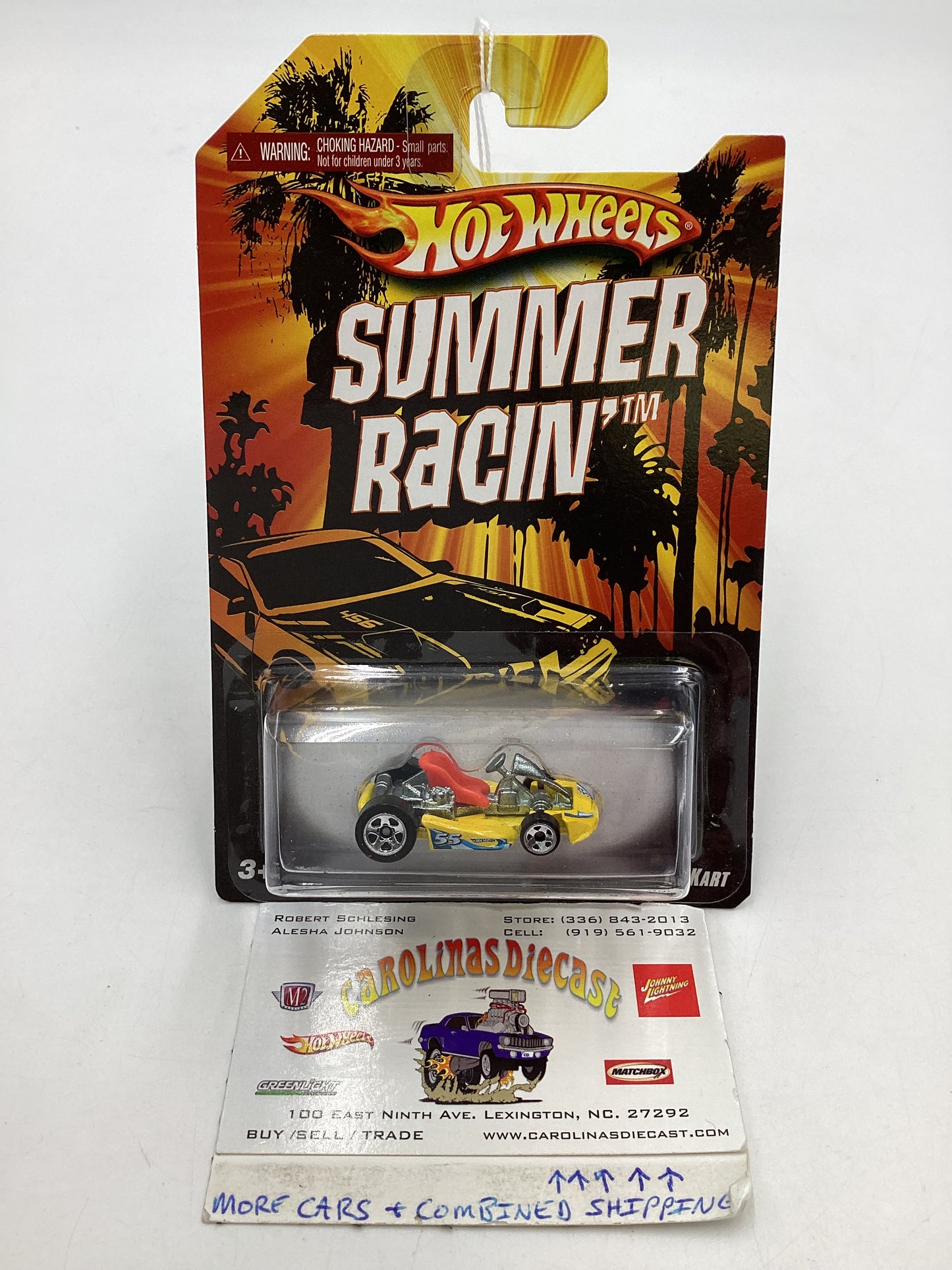 2009 Hot wheels Summer racing Go Kart 158D