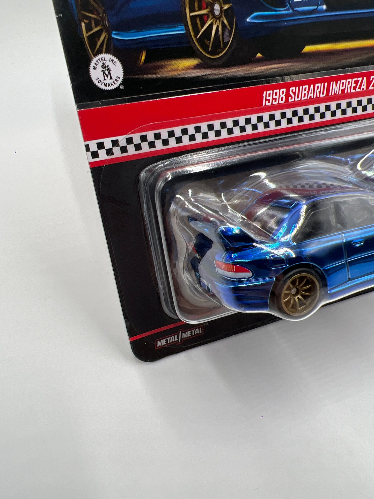 2025 Hot Wheels RLC Exclusive 1998 Subaru Impreza 22B-STi Version Blue W/Protector