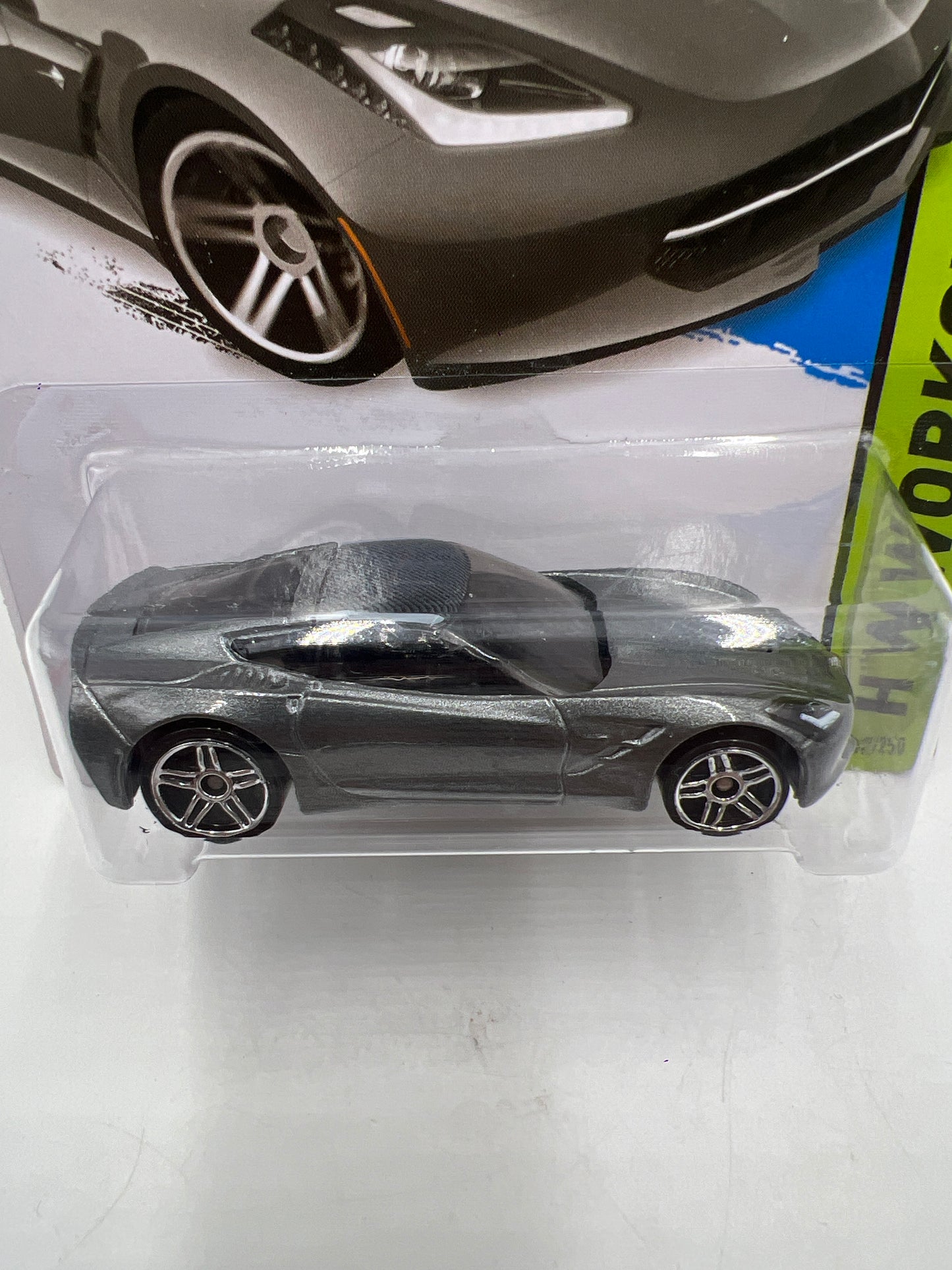 2014 Hot Wheels Workshop #207 2014 Corvette Stingray Gray 15E