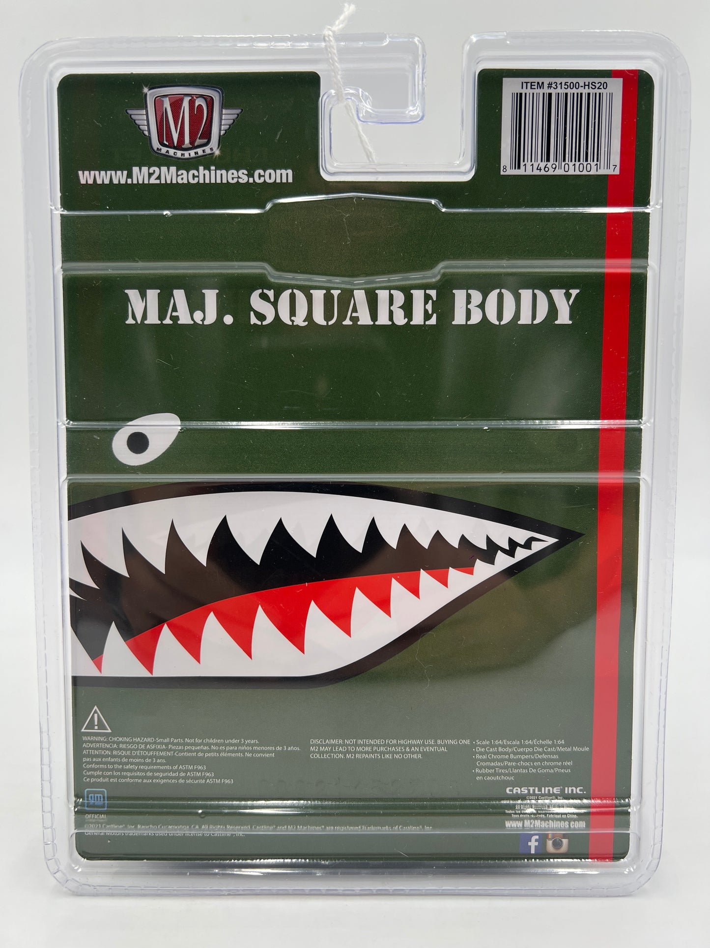 M2 Machines Hobby Exclusive CHASE 1/420 Maj Square Body 1973 Chevrolet Cheyenne Super 10 SS01 HS20