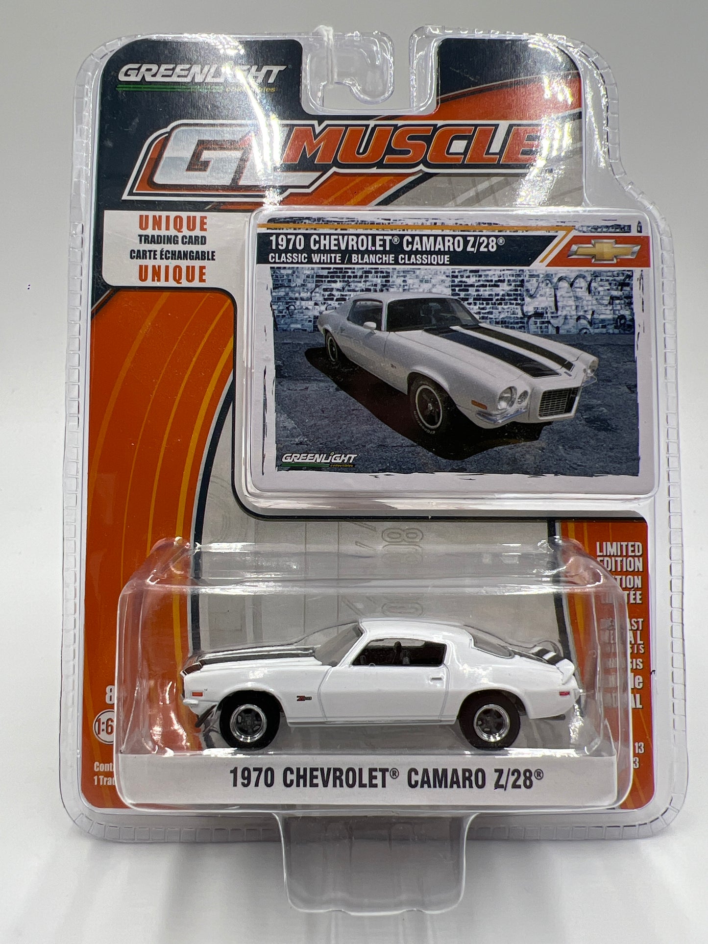 Greenlight GL Muscle Series 13 1970 Chevrolet Camaro Z/28 White