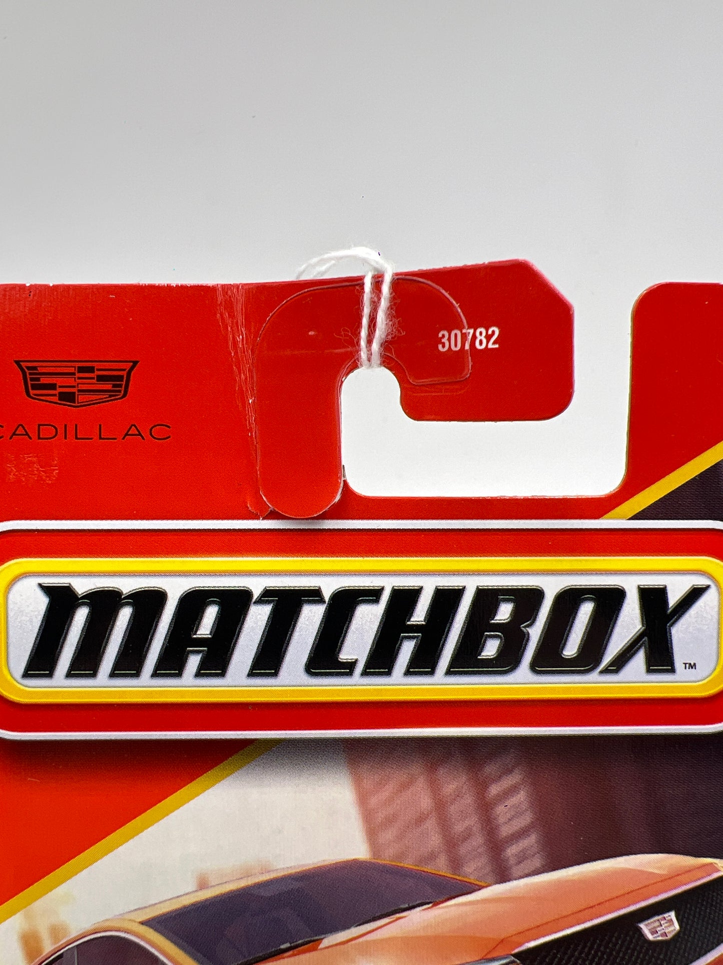 2025 Matchbox Super Chase 2021 Cadillac CT5-V Orange W/Protector Ripped J Hook See Pics SR