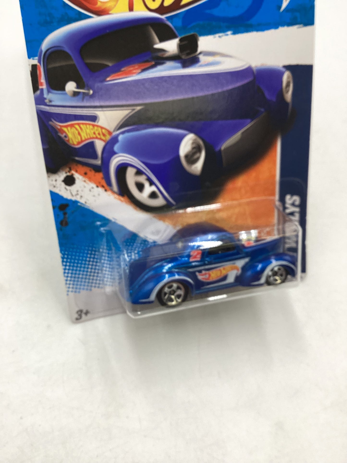 2011 Hot Wheels #152 41 Willys Blue 25A