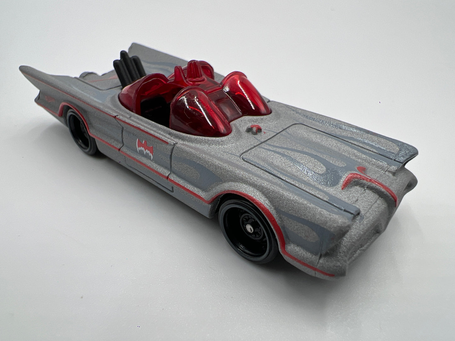 Hot Wheels 1/64 TV Series Batmobile Matte Primer Gray Loose