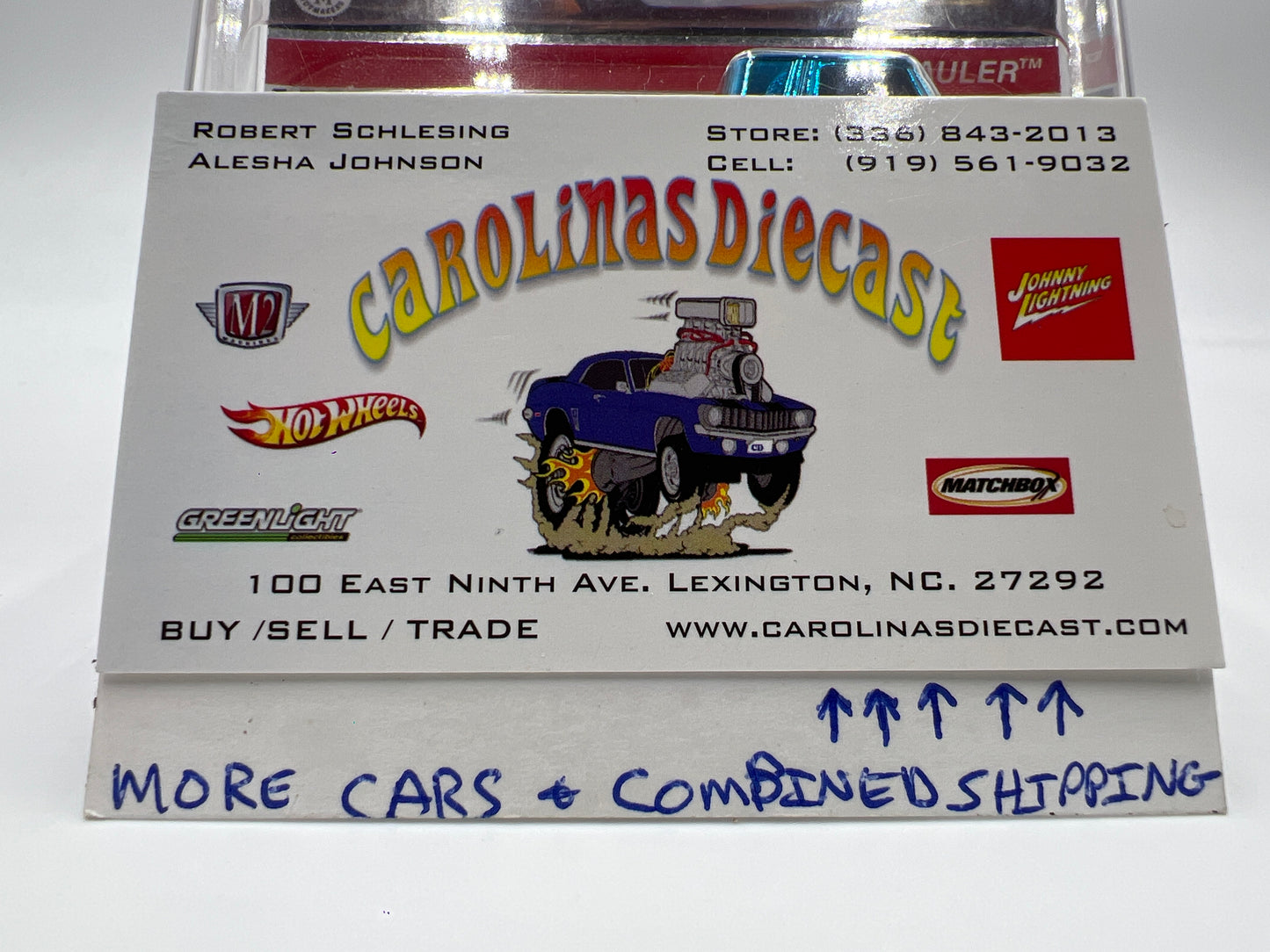 Hot Wheels RLC #23882/30000 Hi-Po Hauler Blue W/Protector