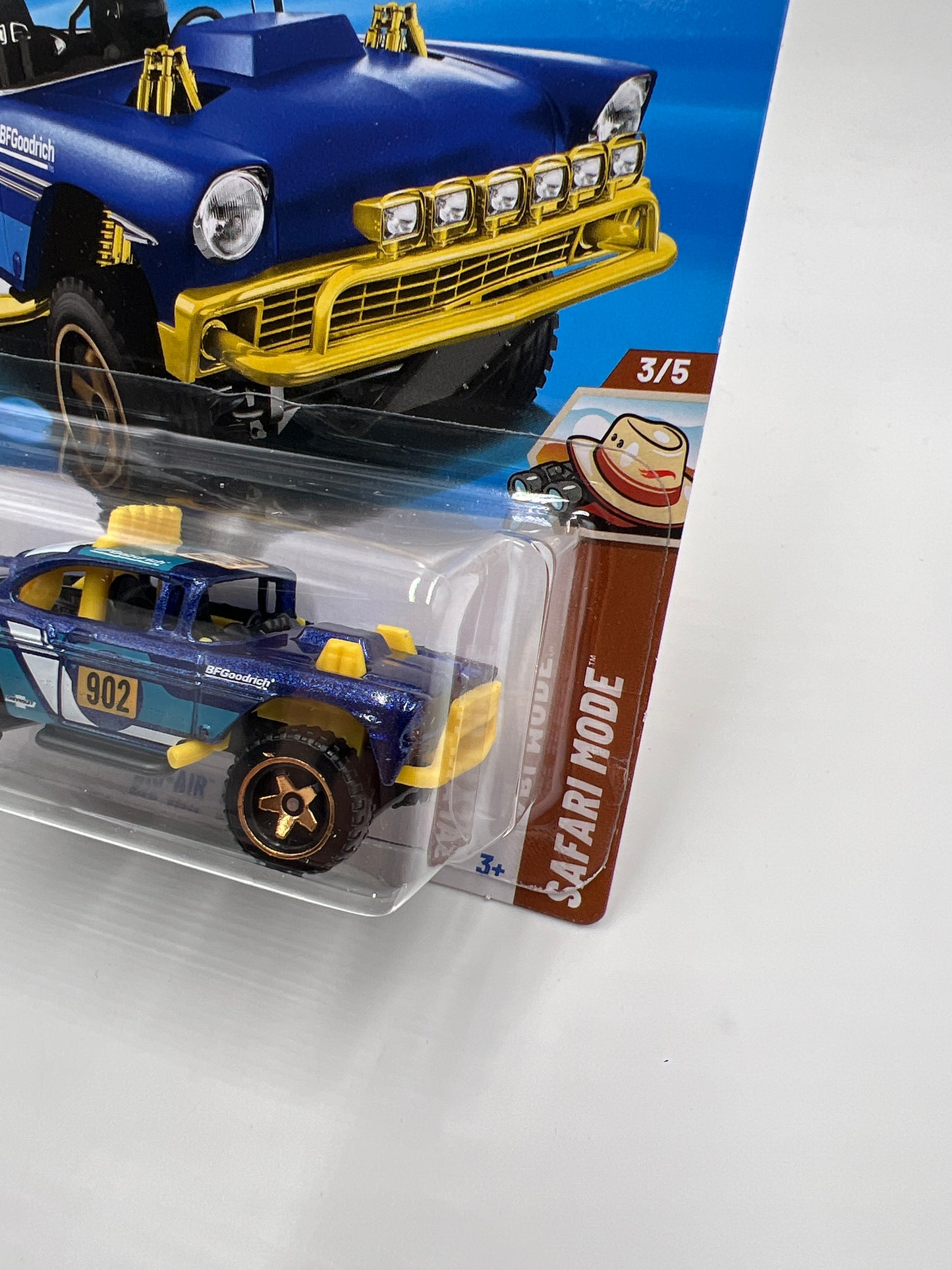 2025 Hot Wheels M Case Safari Mode #155 Big-Air Bel-Air Blue 7i
