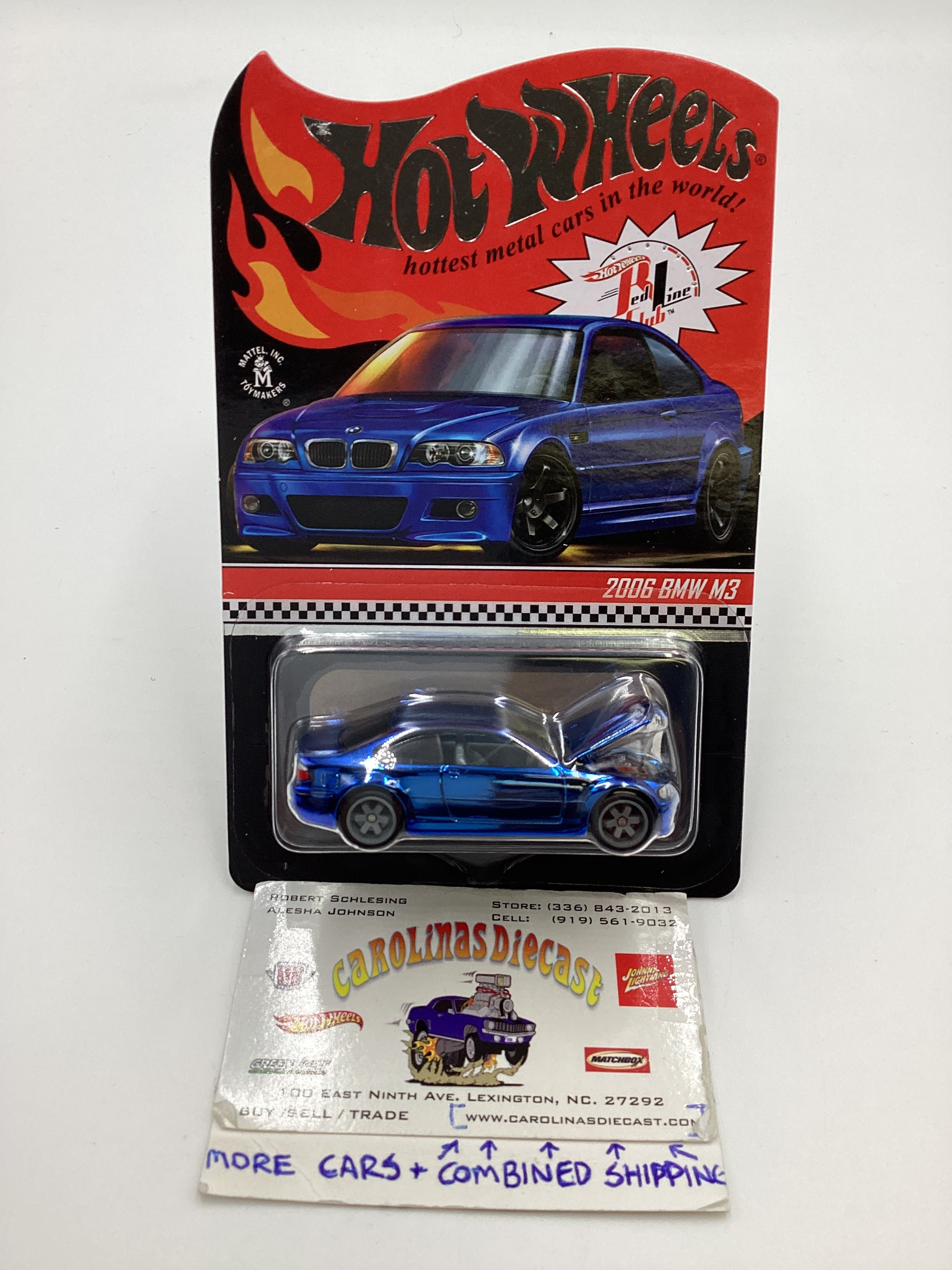 Hot wheels popular rlc exclusive 2006 bmw m3