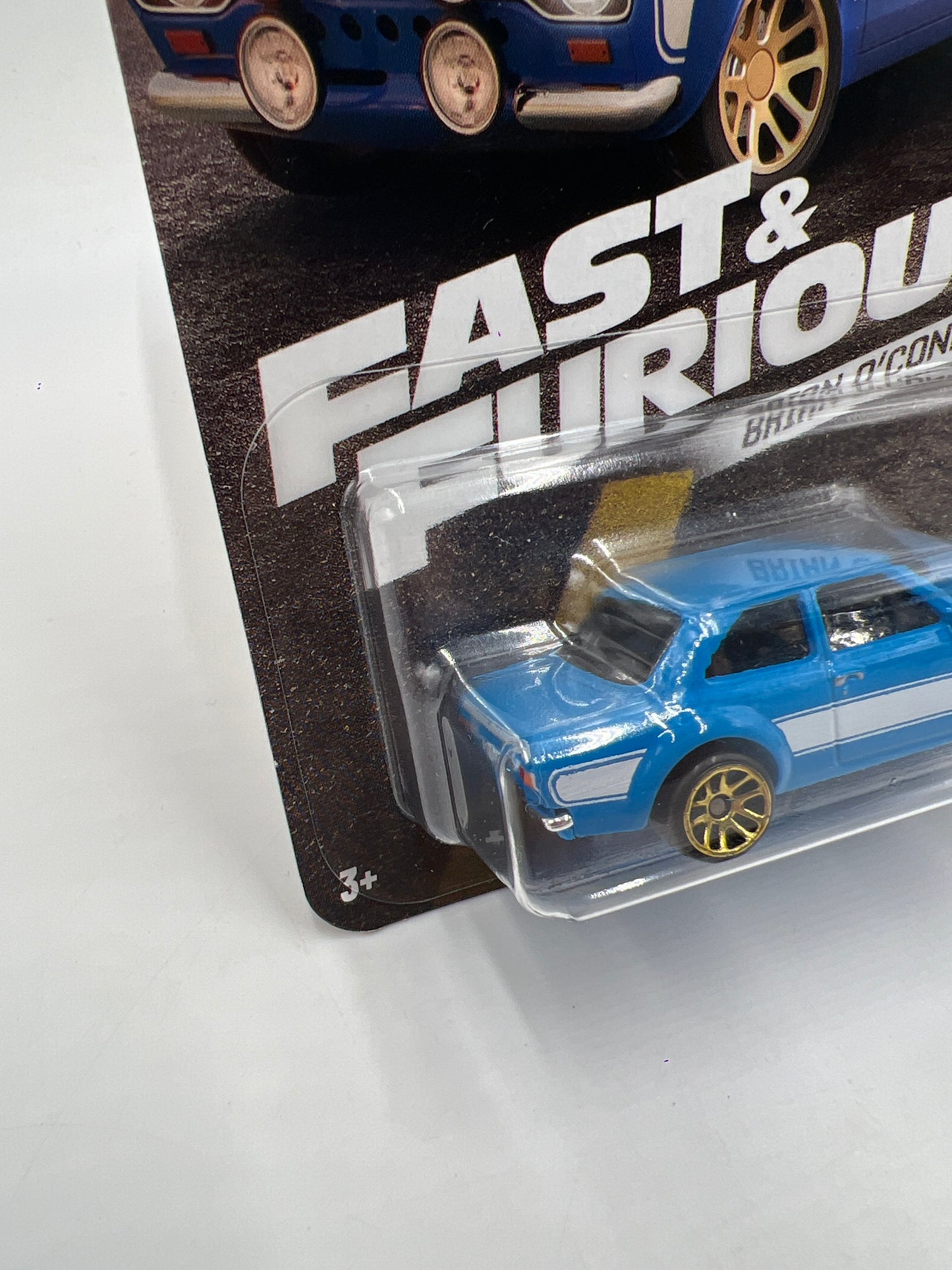 Hot Wheels Silver Series Fast & Furious Brian O’Conner #4 1970 Ford Escort RS1600 Blue 72E