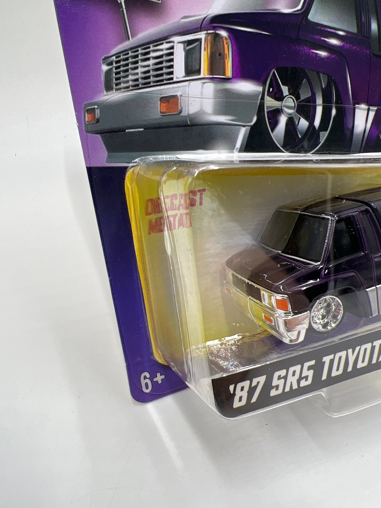 2025 MGA Car Tuned Series 6 #1 87 SR5 Toyota Pickup Purple 179D