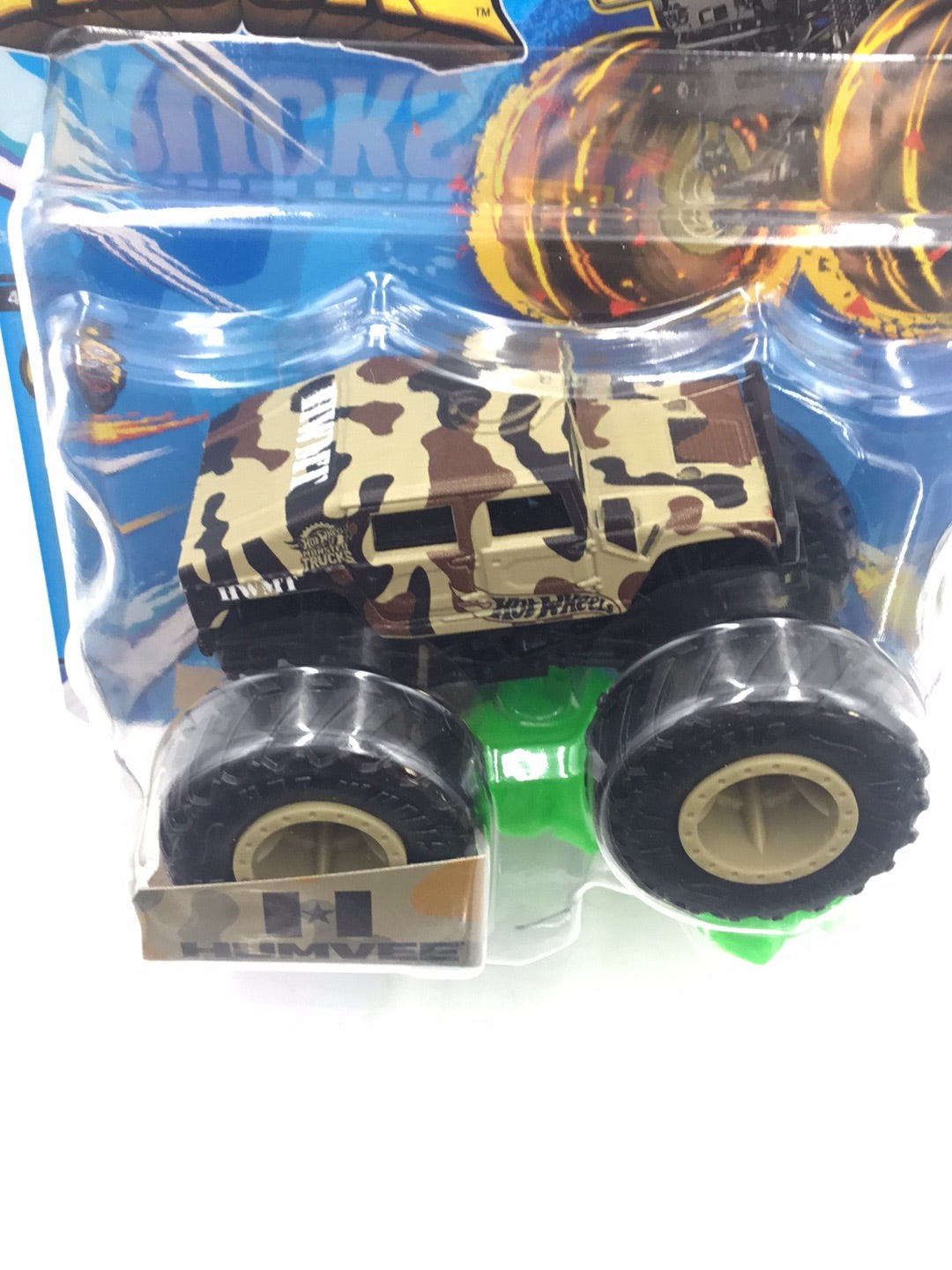 2023 Hot wheels Monster Trucks Humvee 4/5 133E