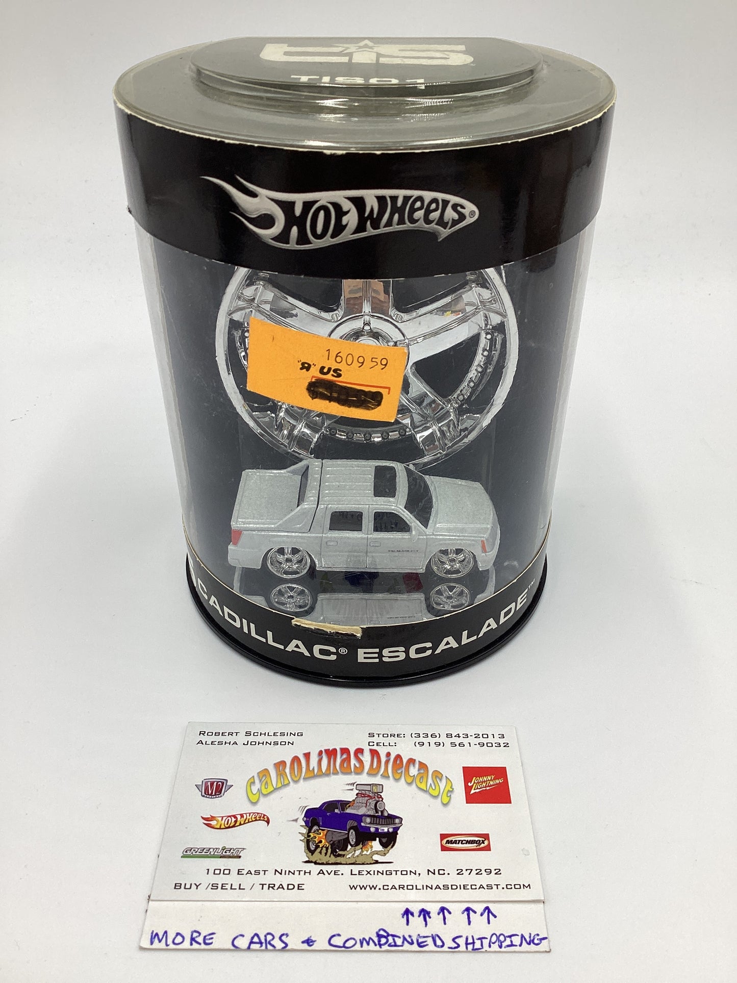 2005 Hot Wheels TSI01 Cadillac Escalade White