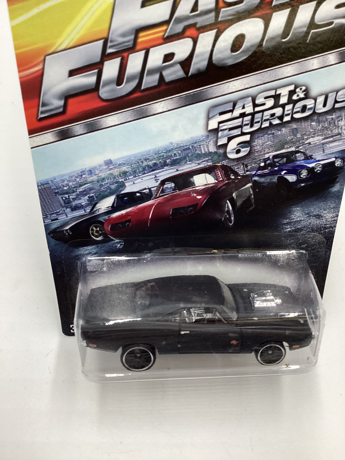 2015 Hot Wheels Fast & Furious #3 70 Dodge Charger R/T Black 69E