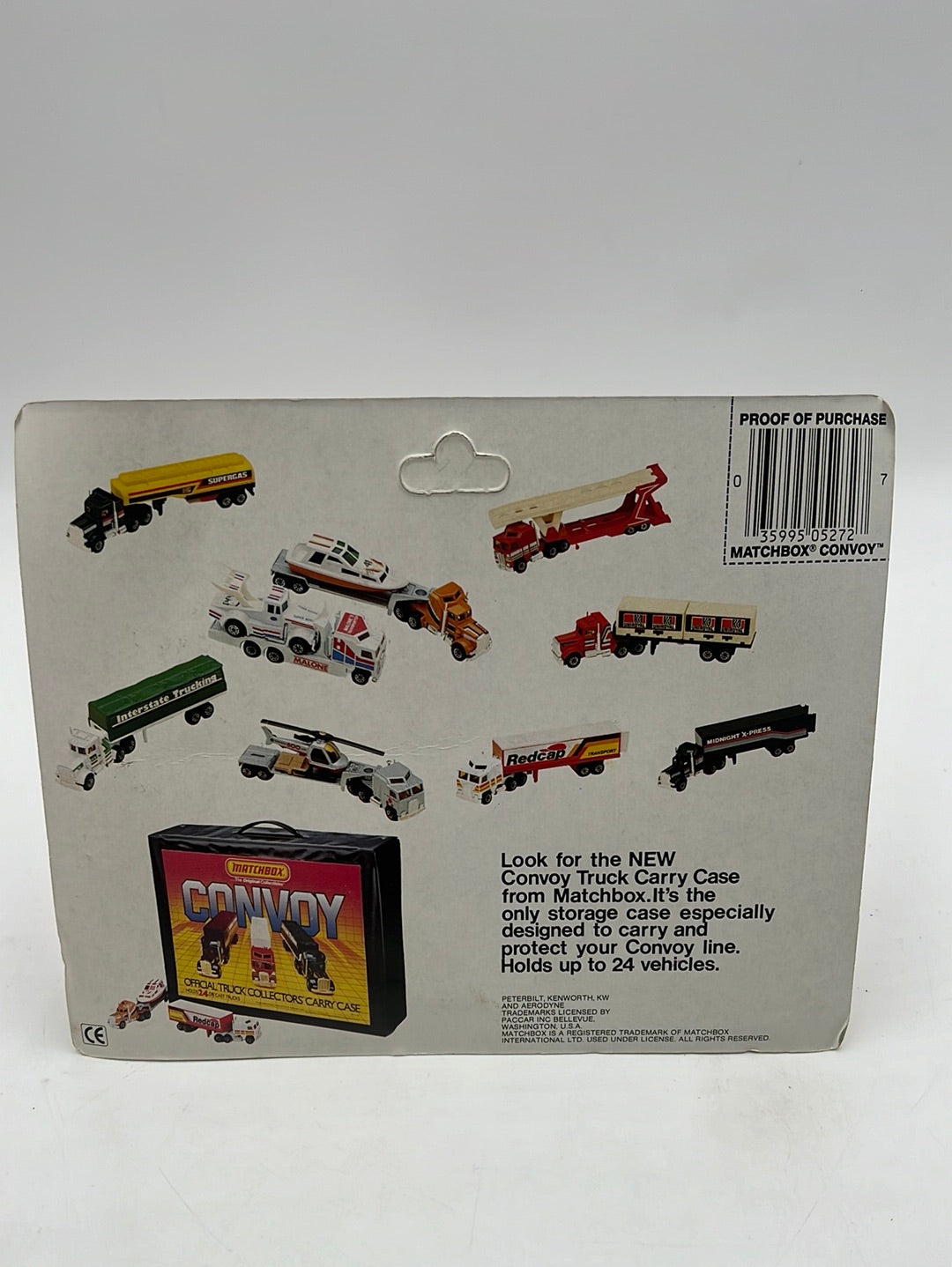 Matchbox 1990 Convoy CY11 Kenworth Helicopter Transporter Unpunched 168J