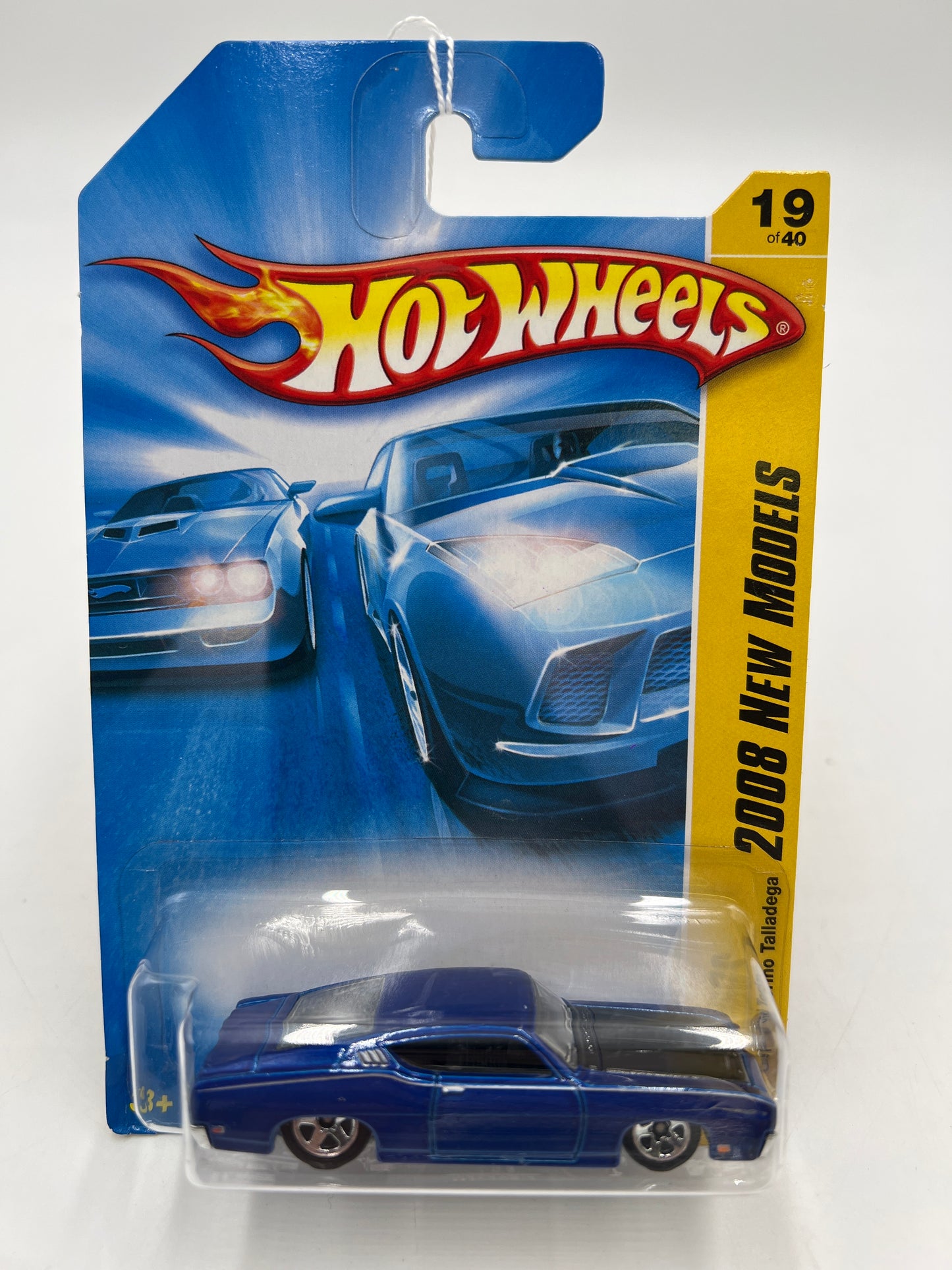 2008 Hot Wheels New Models #19 69 Ford Torino Talladega Blue 31C