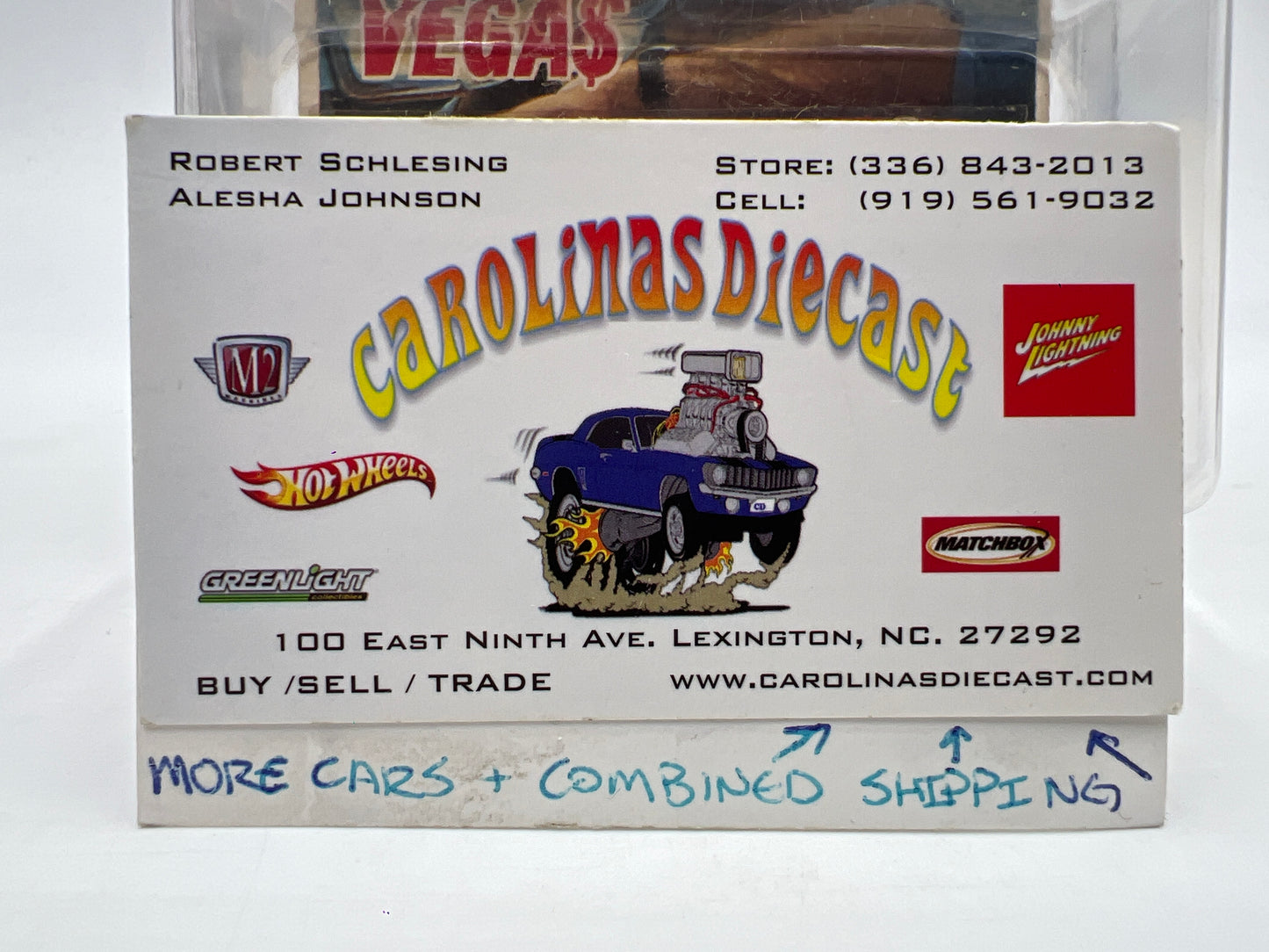 1980 Corgi #96 VEGA$ Ford Thunderbird Red W/Protector