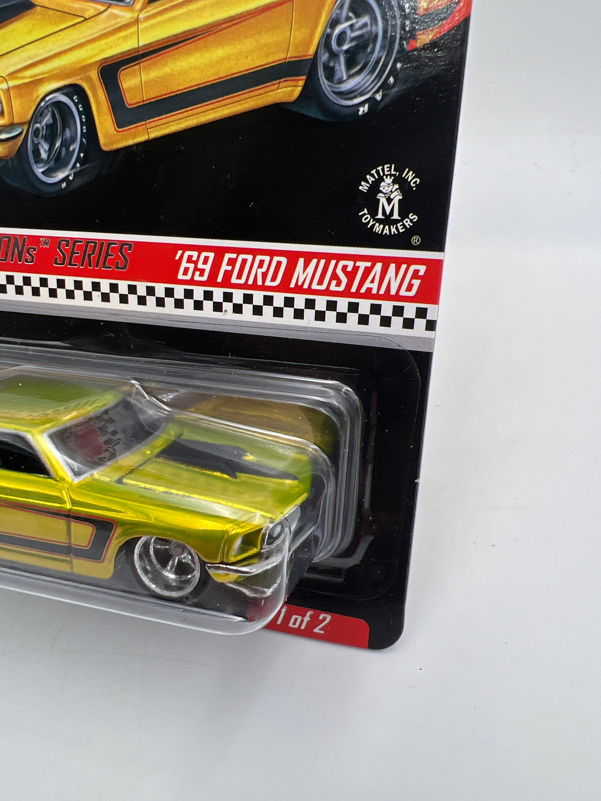 2013 Hot Wheels RLC sELECTIONs Series #2468/4000 69 Ford Mustang W/Protector