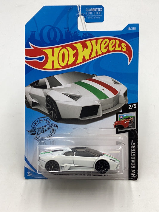 2019 Hot wheels #18 Lamborghini Reventon Roadster 100i
