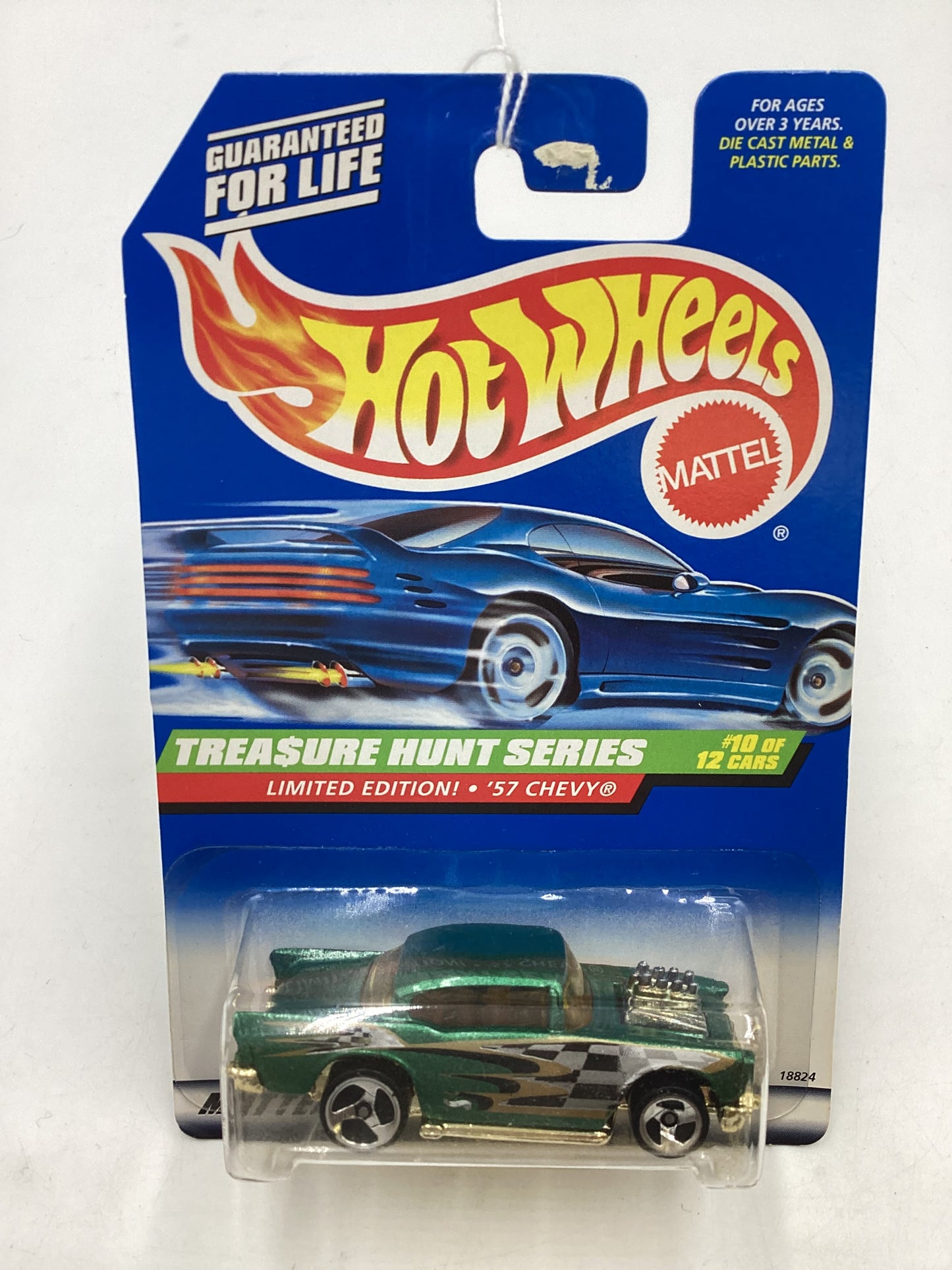 1998 Hot Wheels Treasure Hunt 10/12 57 Chevy #758 277F