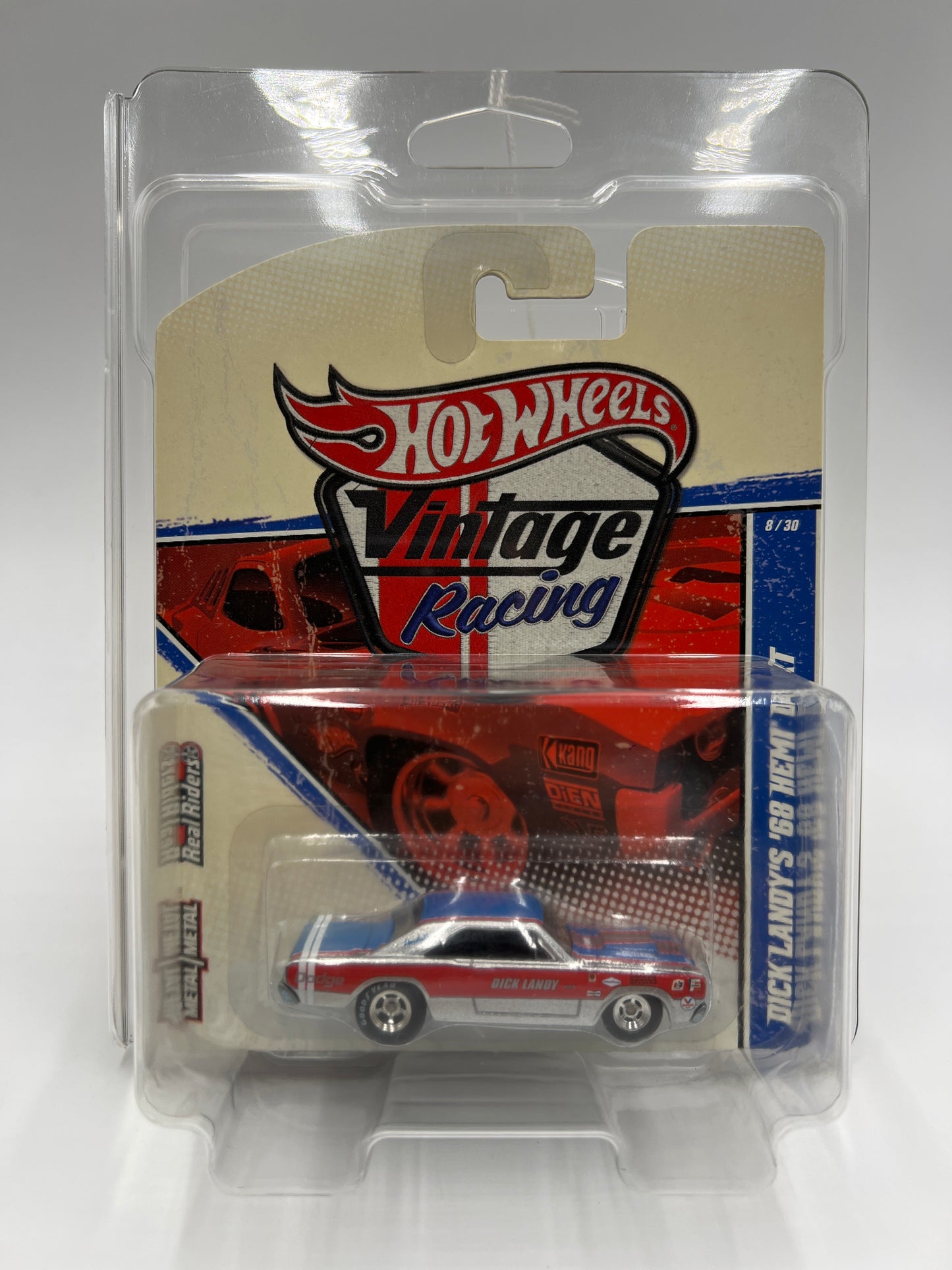 Hot Wheels Premium Vintage Racing #8 Dick Landys 68 Hemi Dart W/Protector