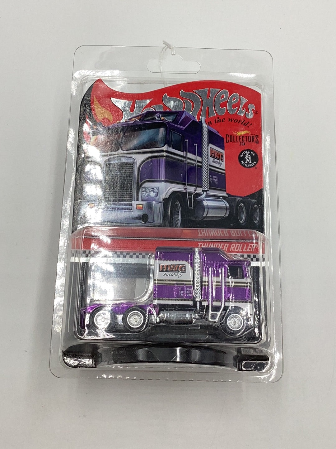 2020 Hot Wheels redline club RLC Thunder Roller Purple 9595 of 20000 with protector