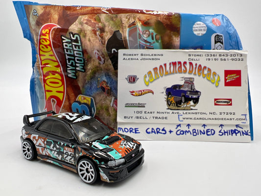 2023 Hot Wheels Mystery Models Series 3 #2 Chase 98 Subaru Impreza Black