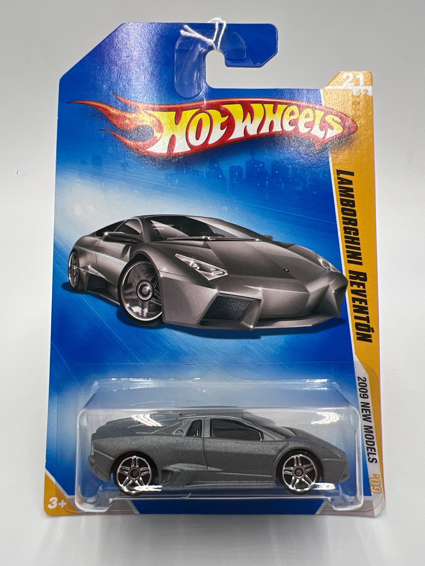 2009 Hot Wheels New Models #21 Lamborghini Reventon Gray 102B