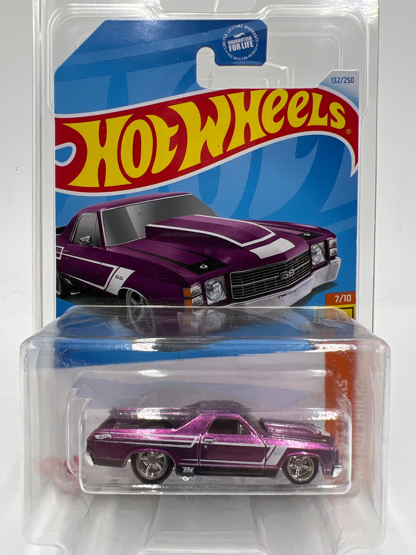 2024 Hot Wheels F Case Super Treasure Hunt #132 72 El Camino Purple W/Protector #2