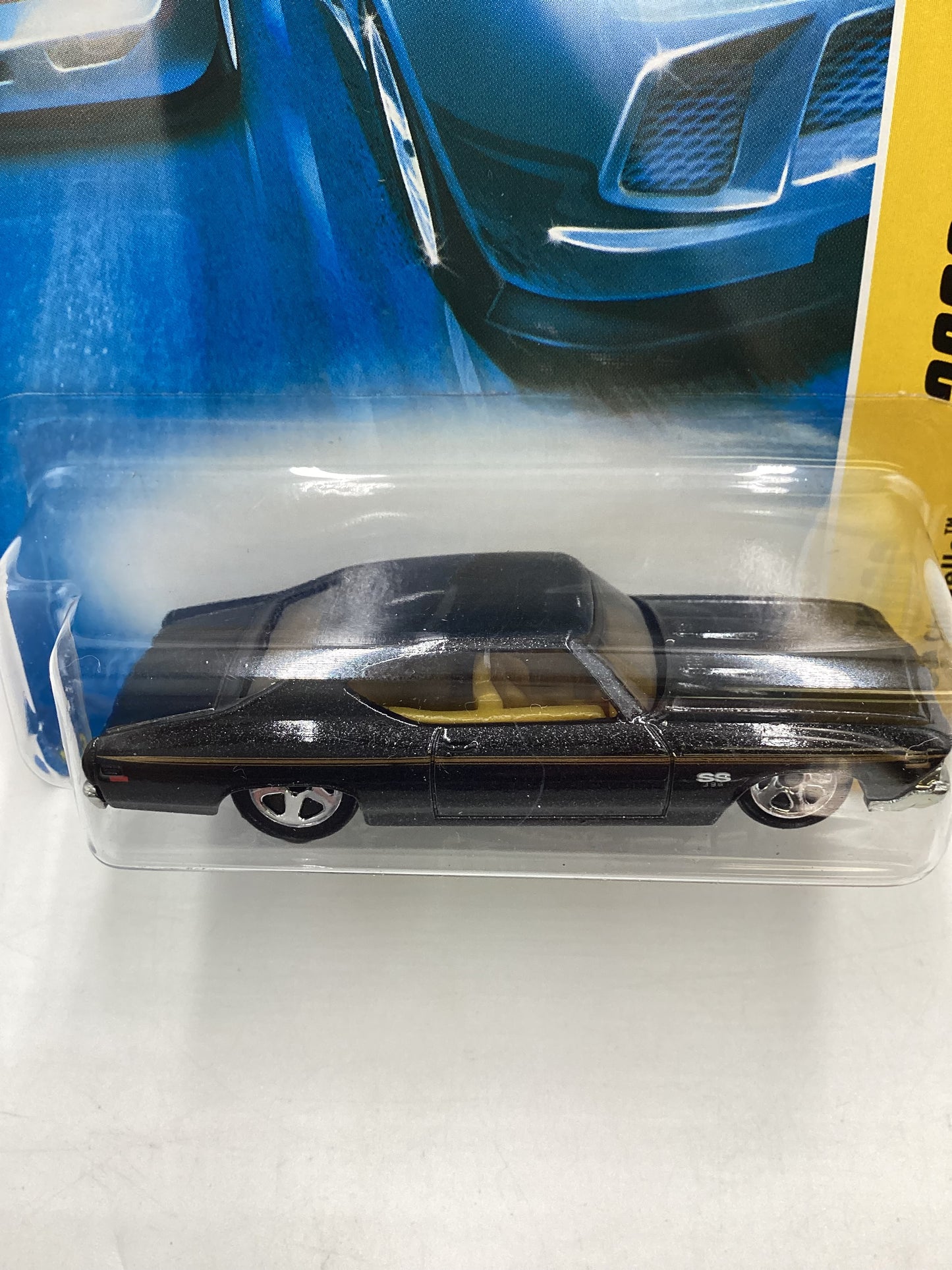 2008 Hot Wheels New Models #17 69 Chevelle Black 12E