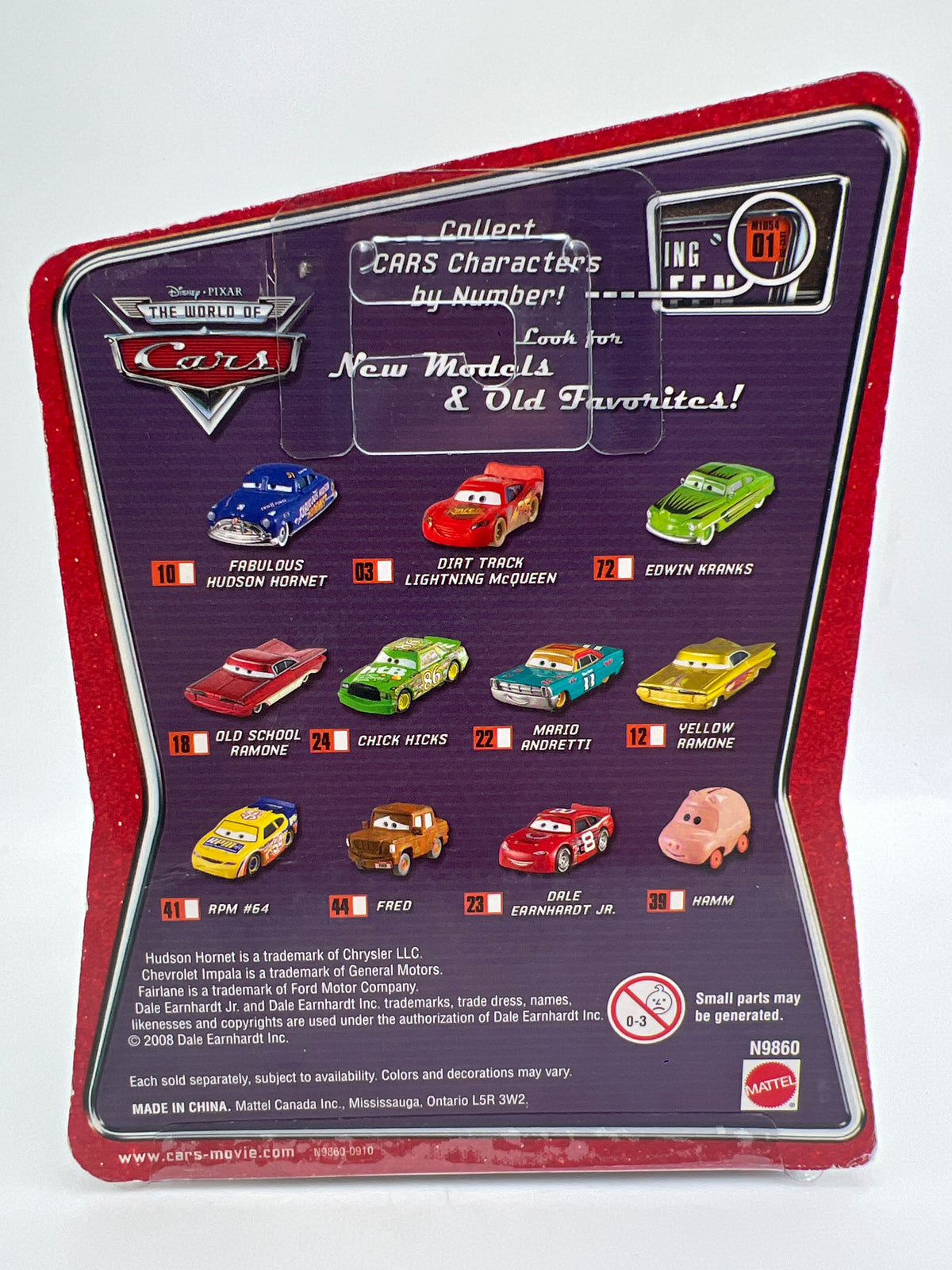 Disney Pixar The World Of Cars Sputter Stop No 92 138E