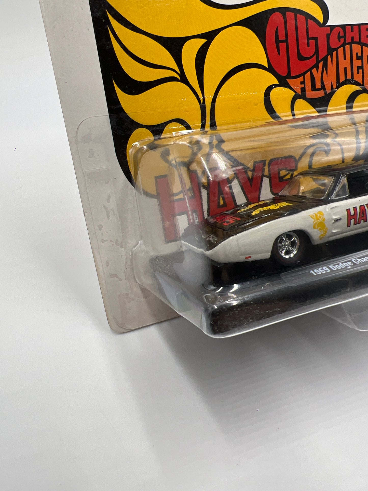 M2 Machines Auto Drivers 1969 Dodge Charger Daytona Hemi White/Black Hays R87 188P