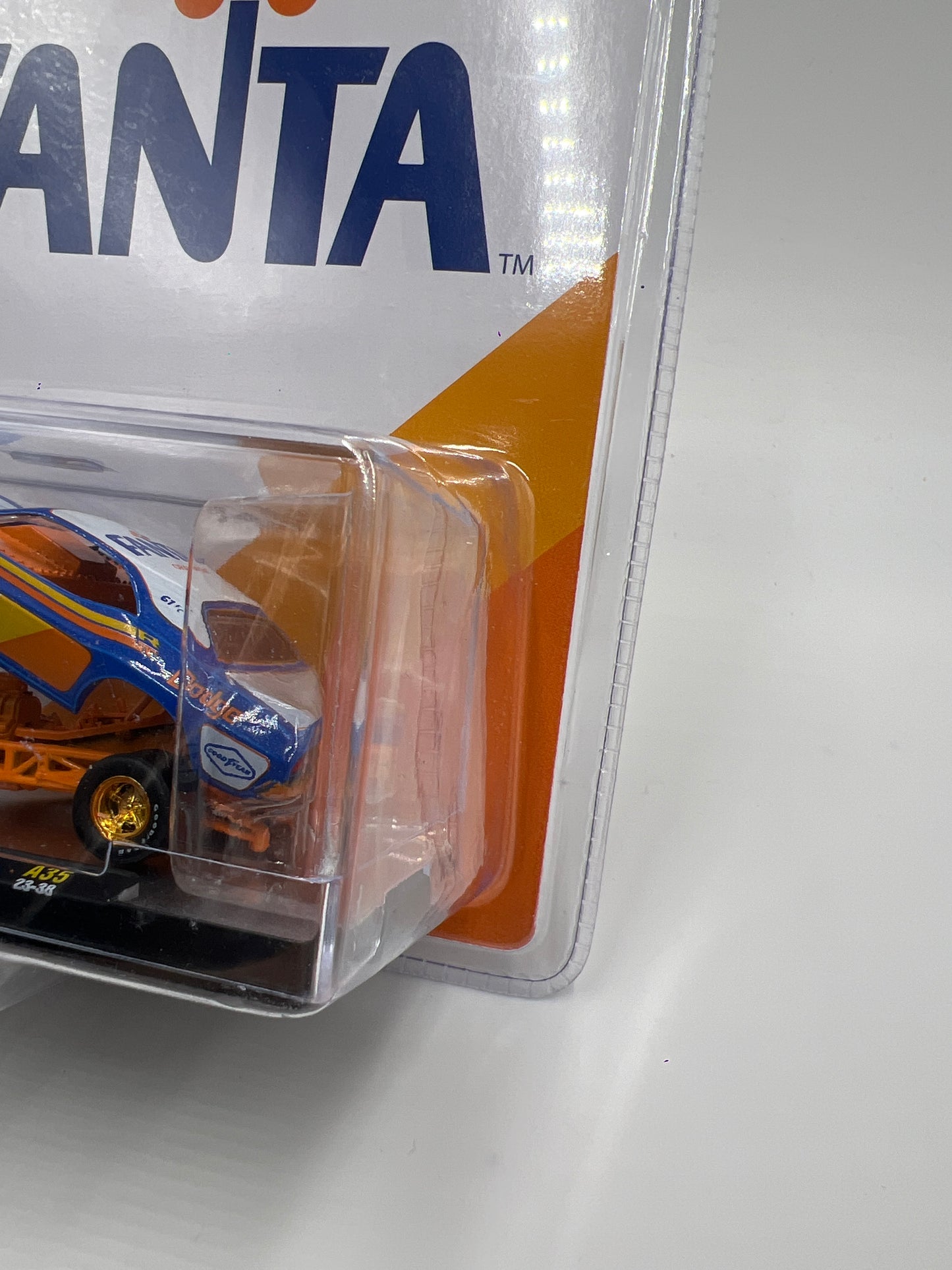 M2 Machines Fanta CHASE 1971 Dodge Challenger Funny Car A35