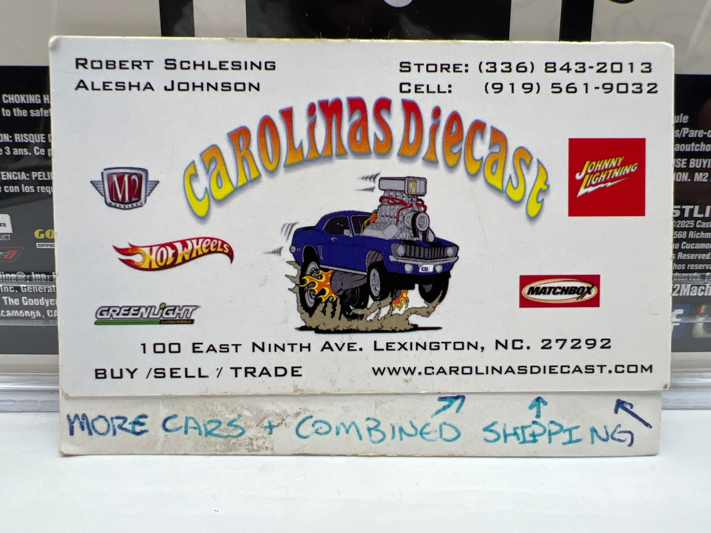 M2 Machines Diorama CHASE 1971 Dodge Challenger R/T Green R13