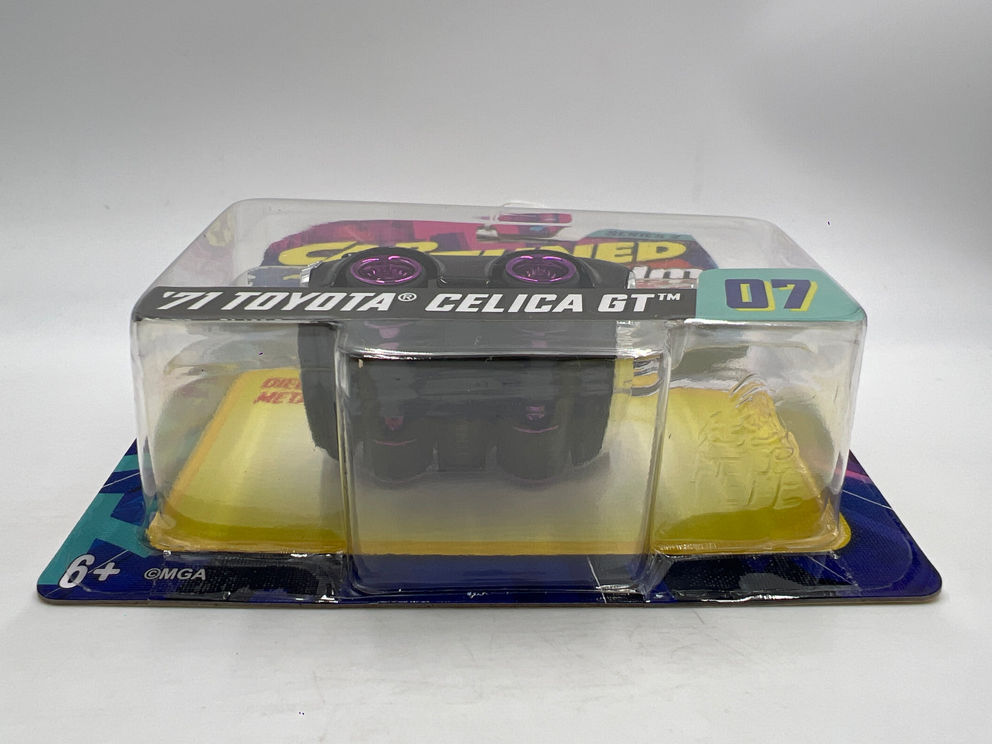 2025 MGA Car Tuned JDM Series 2 #7 71 Toyota Celica GT Black 178P