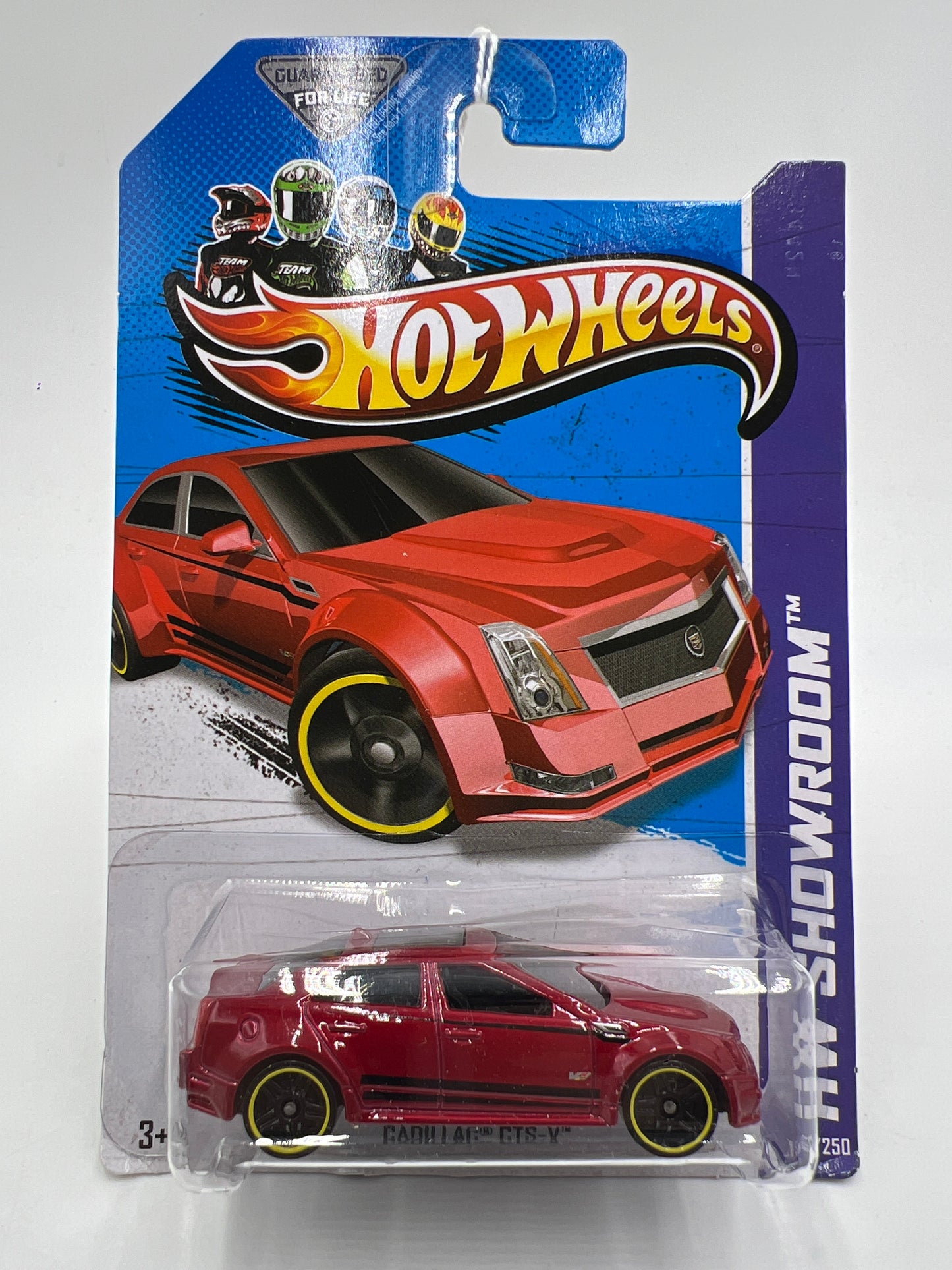 2013 Hot Wheels Showroom #152 Cadillac CTS-V Red 56E