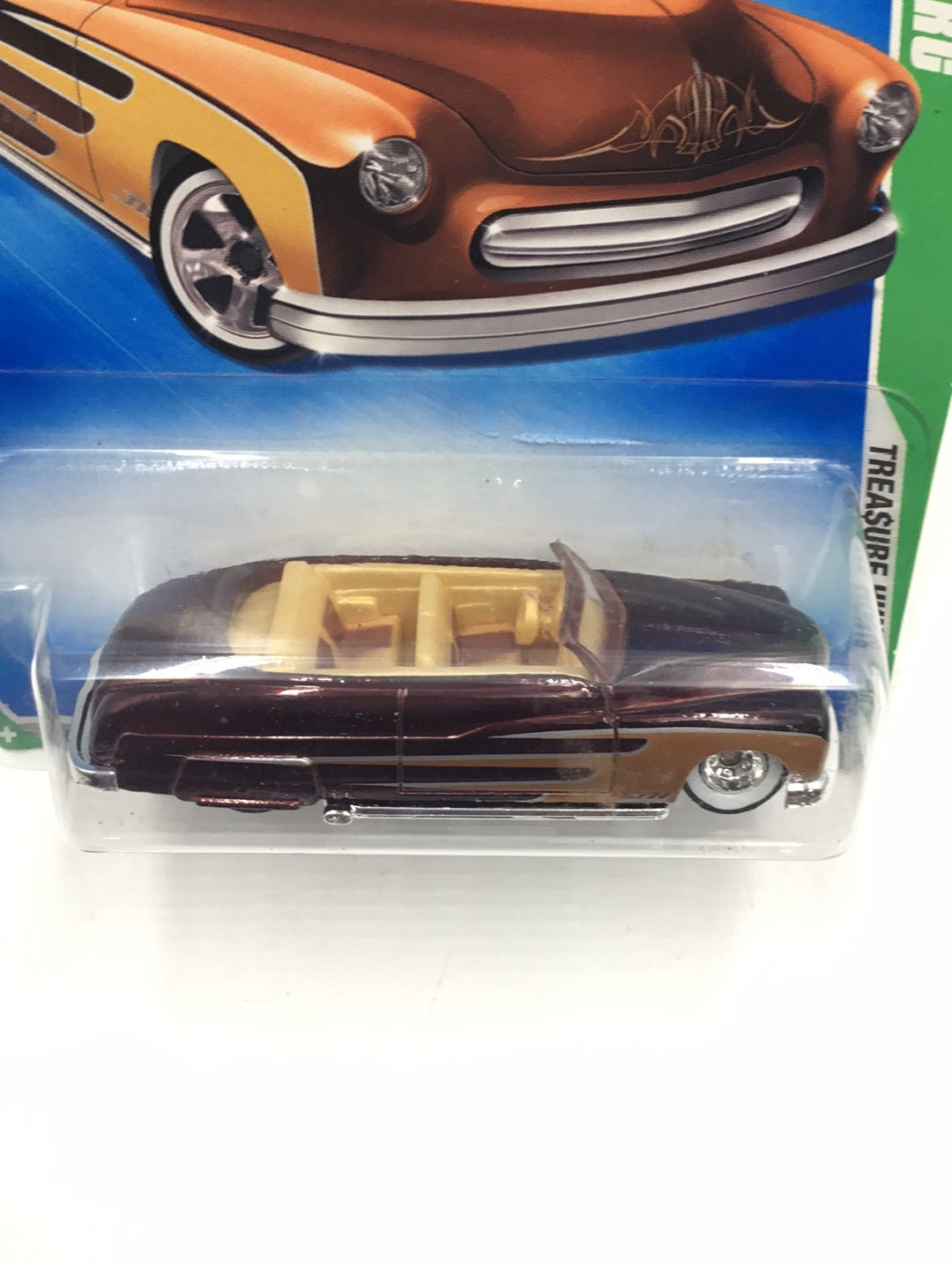 2009 hot wheels super treasure hunt #51 49 Merc W/Protector