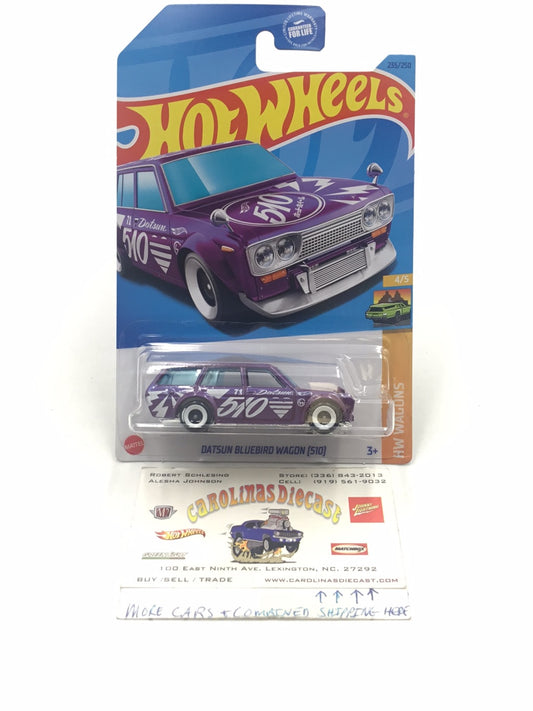 2023 hot wheels P case #235 Datsun Bluebird Wagon 510 87C