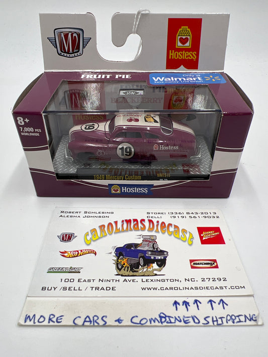 M2 Machines Walmart Exclusive Hostess Fruit Pie 1949 Mercury Custom Purple WMTS15